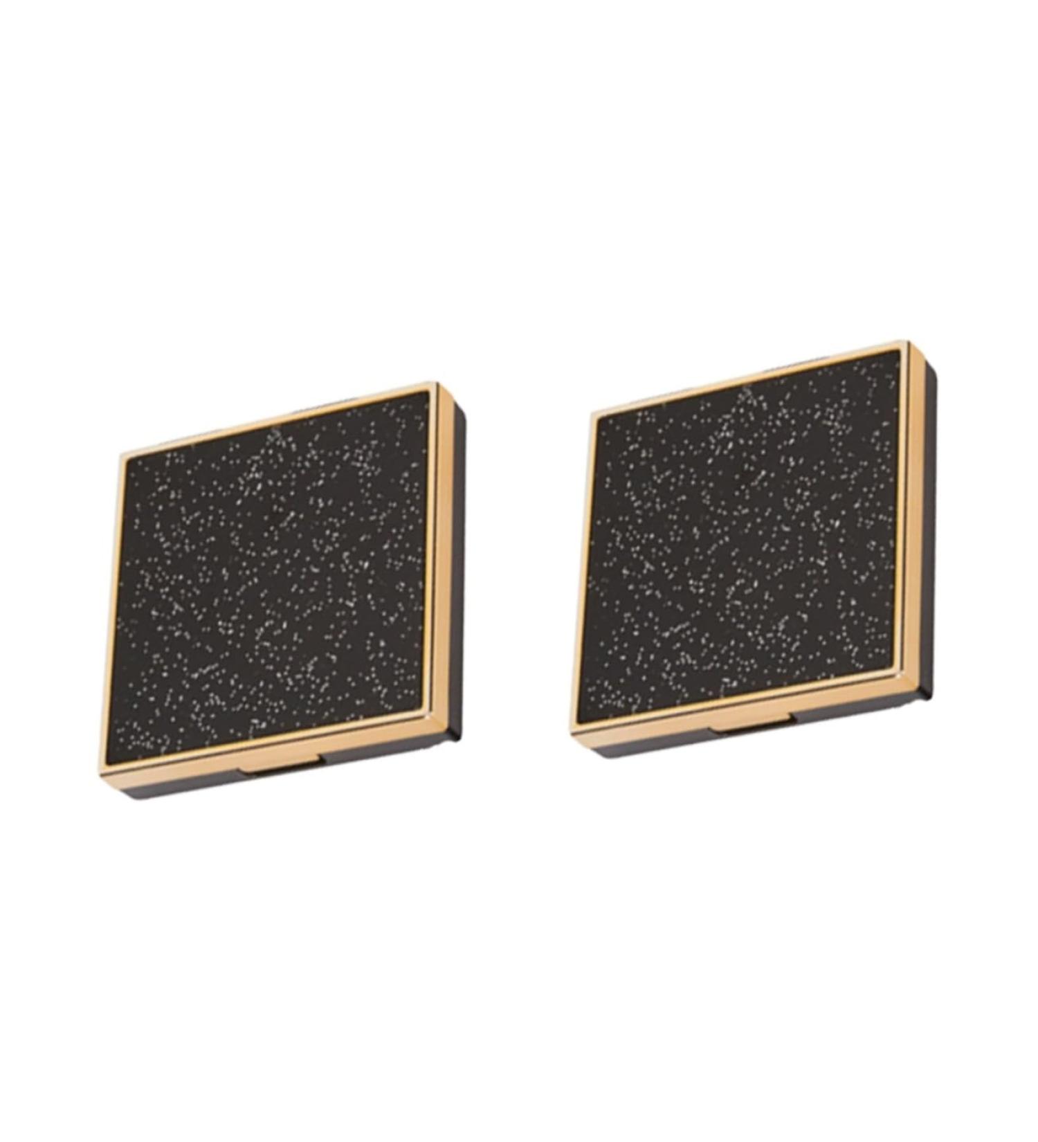 HAPINARY 2 Pcs Empty Eyeshadow Dish Empty Eyeshadow Pans Empty Eye Shadow Empty Eyeshadow Pallet Black - Buy Online on SooperMarket.com