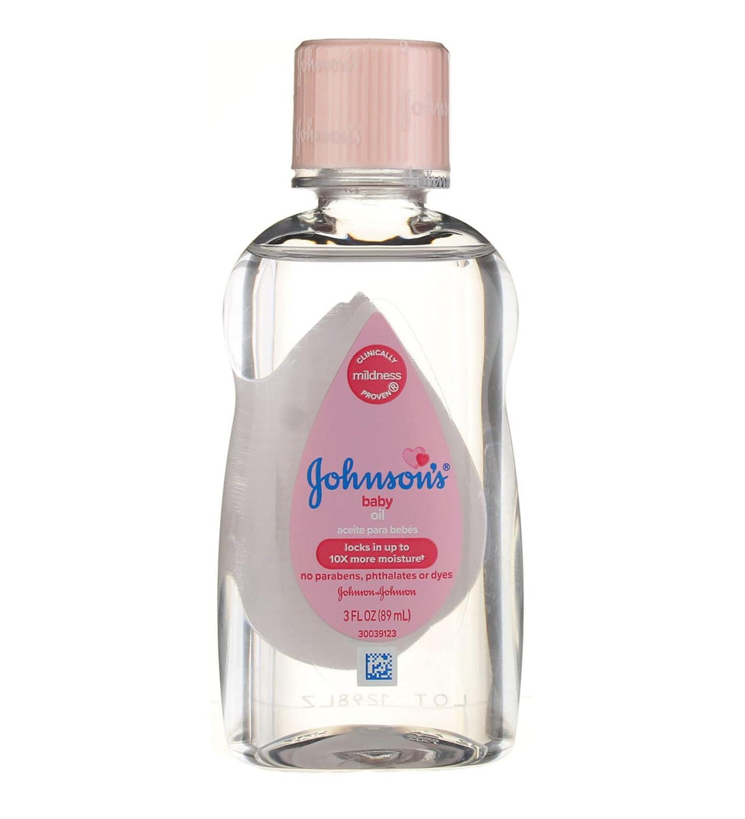 Johnson & Johnson Baby Oil 3 oz. (Pack of 6) - Hydrating and Gentle Formula - Buy Online on SooperMarket.com