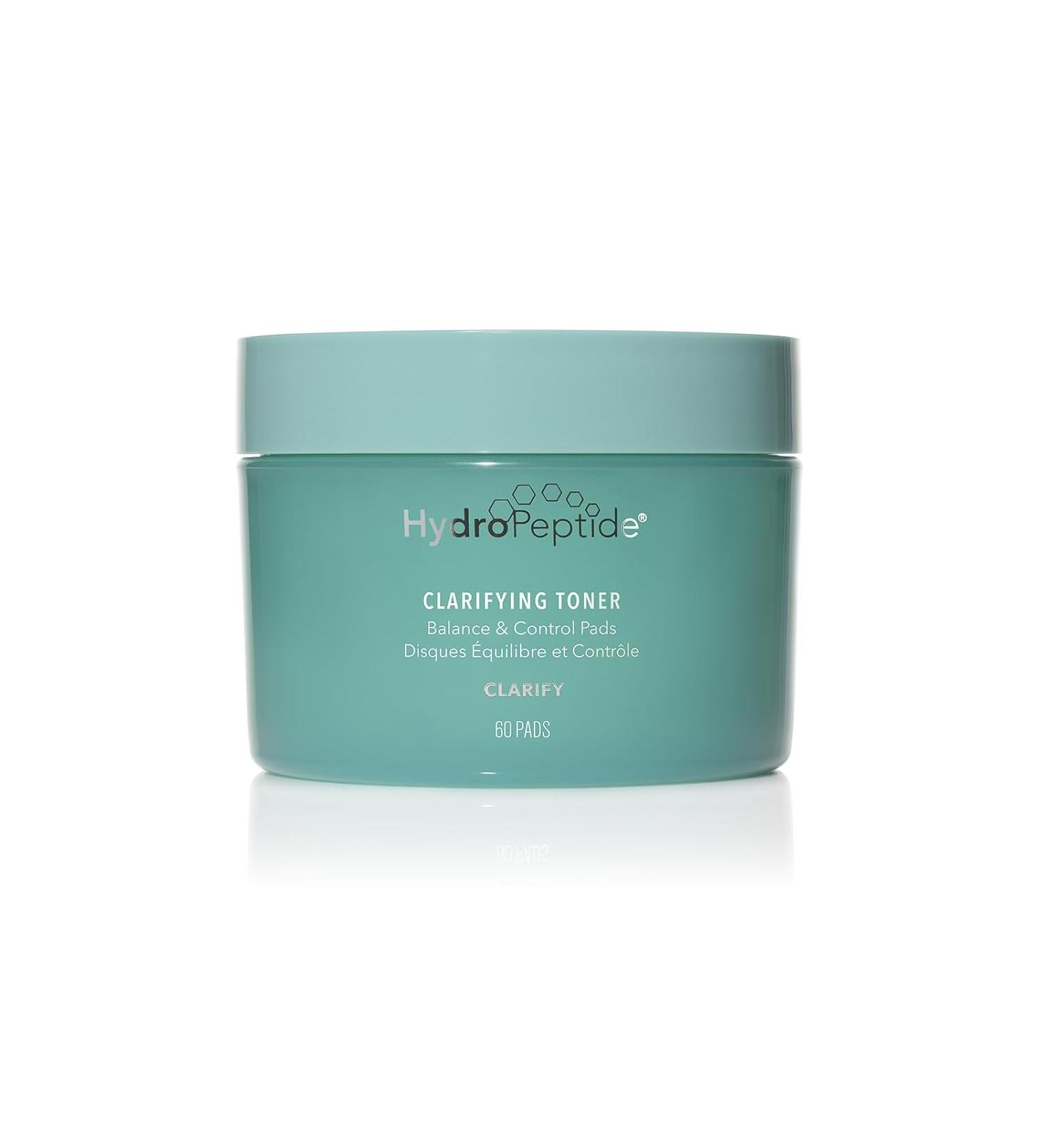 HydroPeptide Clarifying Toner Balance Control Pads - 60 Pads | Skin Balancing Formula - Buy Online on SooperMarket.com