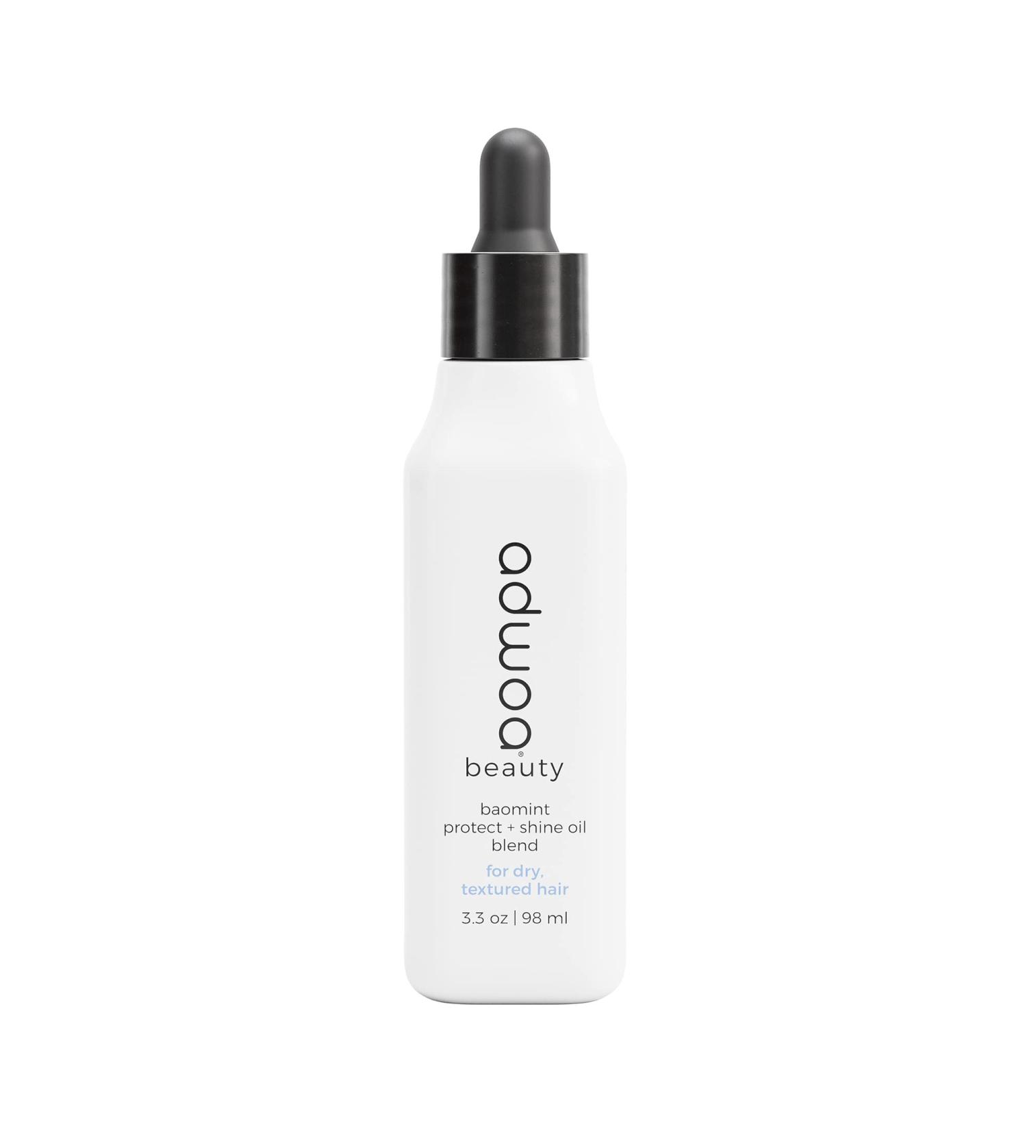 Adwoa Beauty Baomint Protect + Shine Oil | 99% Natural Hair Care for Dry Scalp & Hair Growth | 3.3 oz - Buy Online on SooperMarket.com