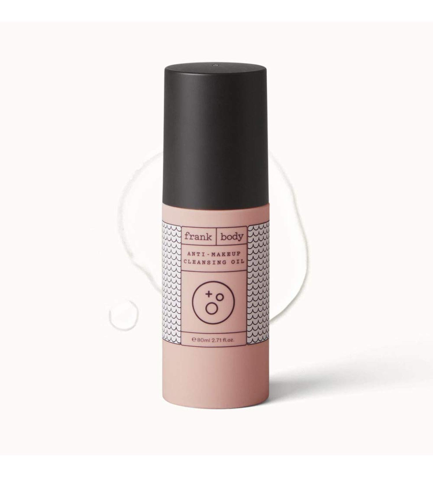 Frank Body Anti-Makeup Cleansing Oil - Coffee & Grapeseed Makeup Remover - 80ml - Buy Online on SooperMarket.com