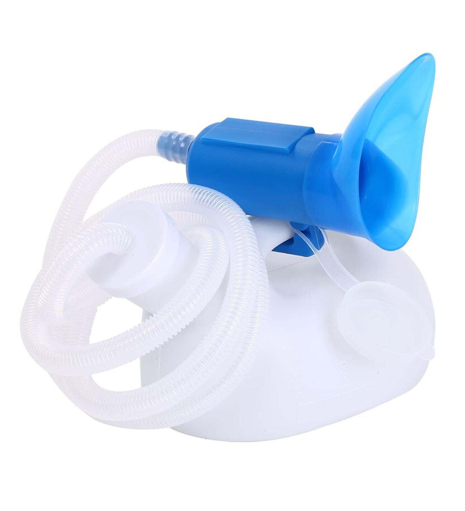 Mobile Toilet Potty Pee Urine Bottle Female Urinal Portable Urine Cup 2000ml Female Travel Urinal(White) - Buy Online on SooperMarket.com