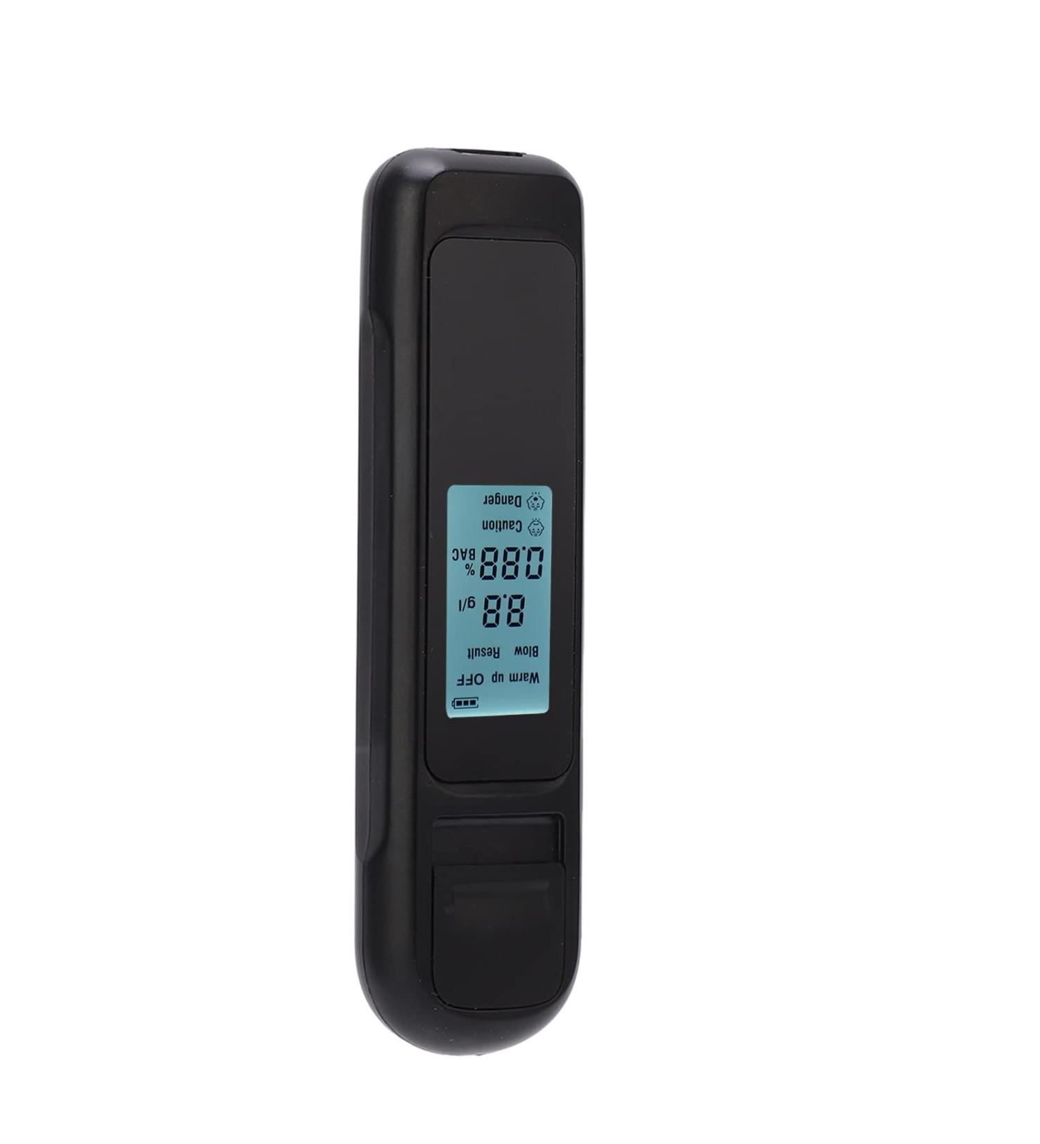 Cryfokt Portable Breathalyzer | 0-0.19% BAC | Rechargeable & Smart | Digital Display & LED Indicator | Ideal for Personal & Professional Use - Buy Online on SooperMarket.com