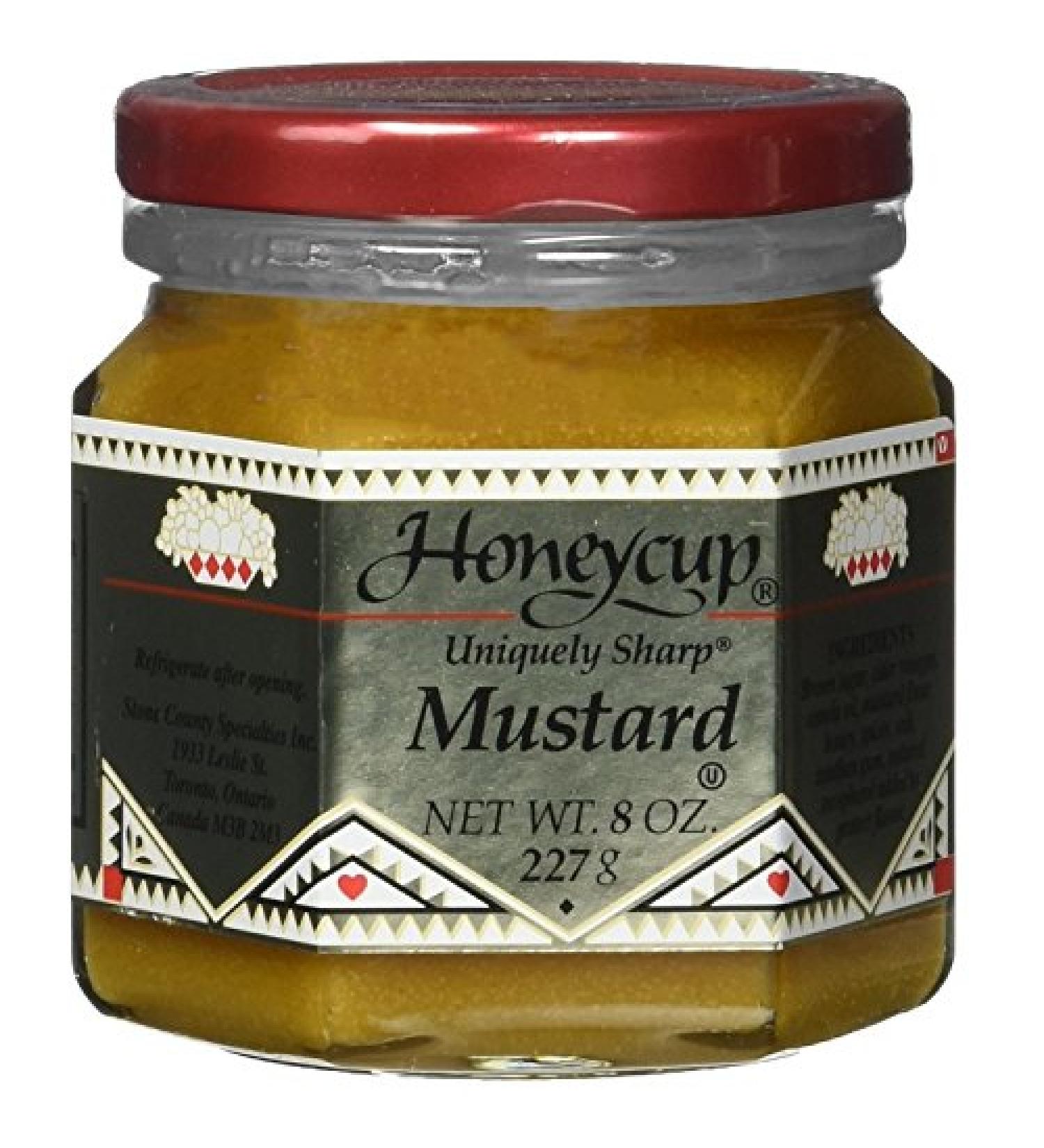 Honeycup Mustard - 8 Ounces (Pack of 3) 8 Ounce (Pack of 3)