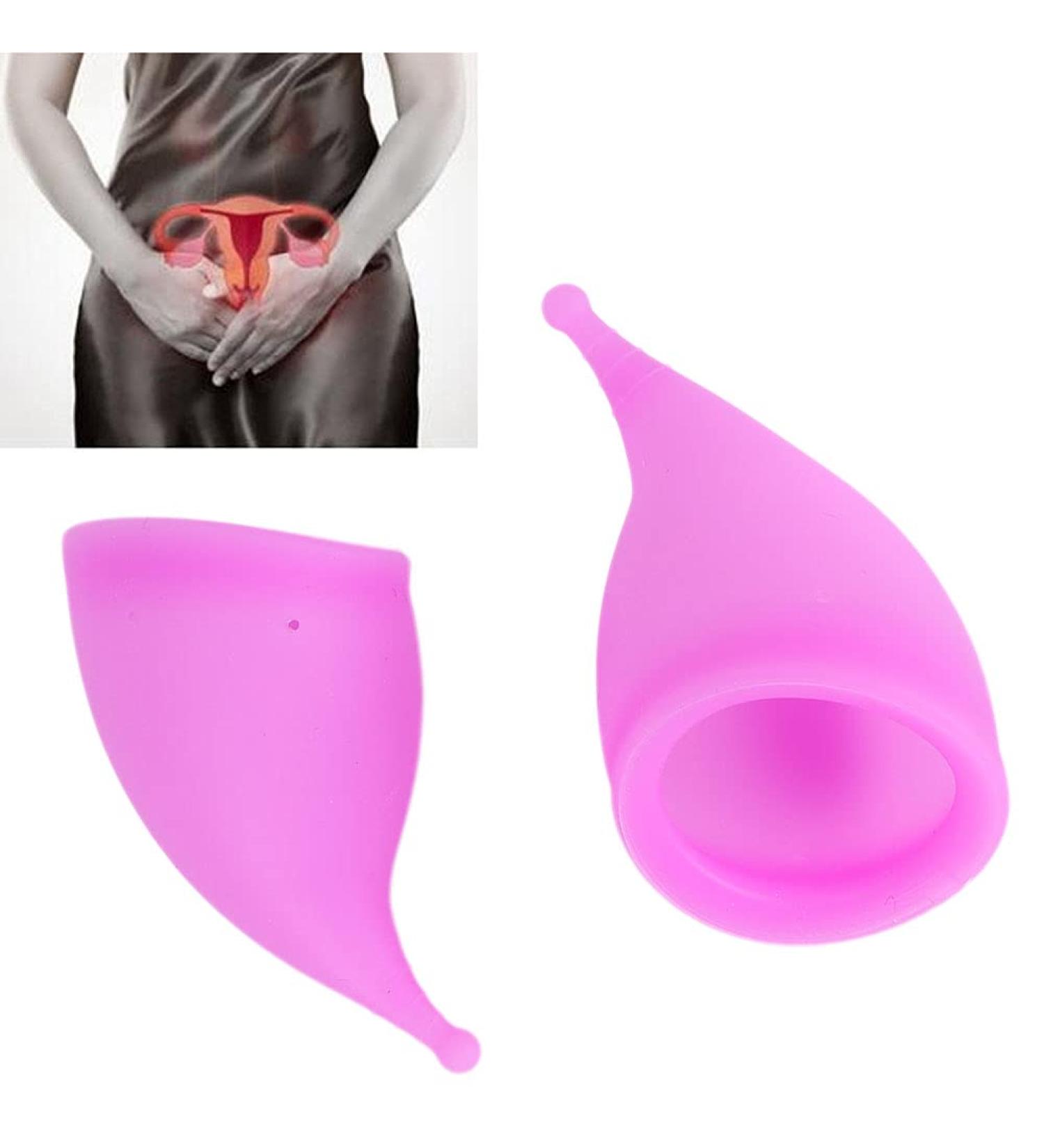 Buy Reusable Silicone Menstrual Cup | Safe Feminine Hygiene Collector for Women | Eco-Friendly Period Solution - Buy Online on SooperMarket.com