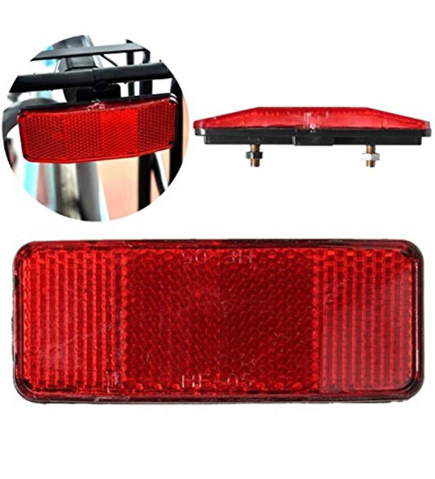 Cunluna Bicycle Safety Warning Reflector Disc for Rear Rack Frame | International Shipping Available - Buy Online on SooperMarket.com