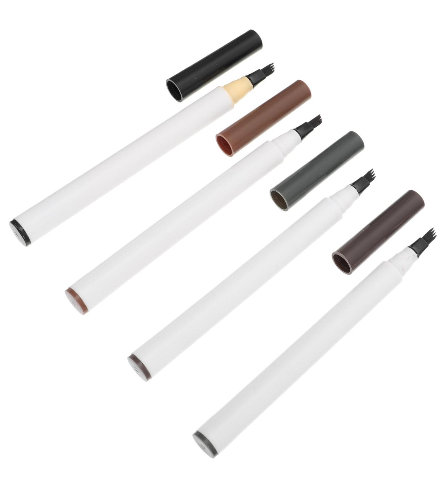 NOLITOY 4pcs Four Forked Eyebrow Pencil Miss Very Fine Makeup - Buy Online on SooperMarket.com