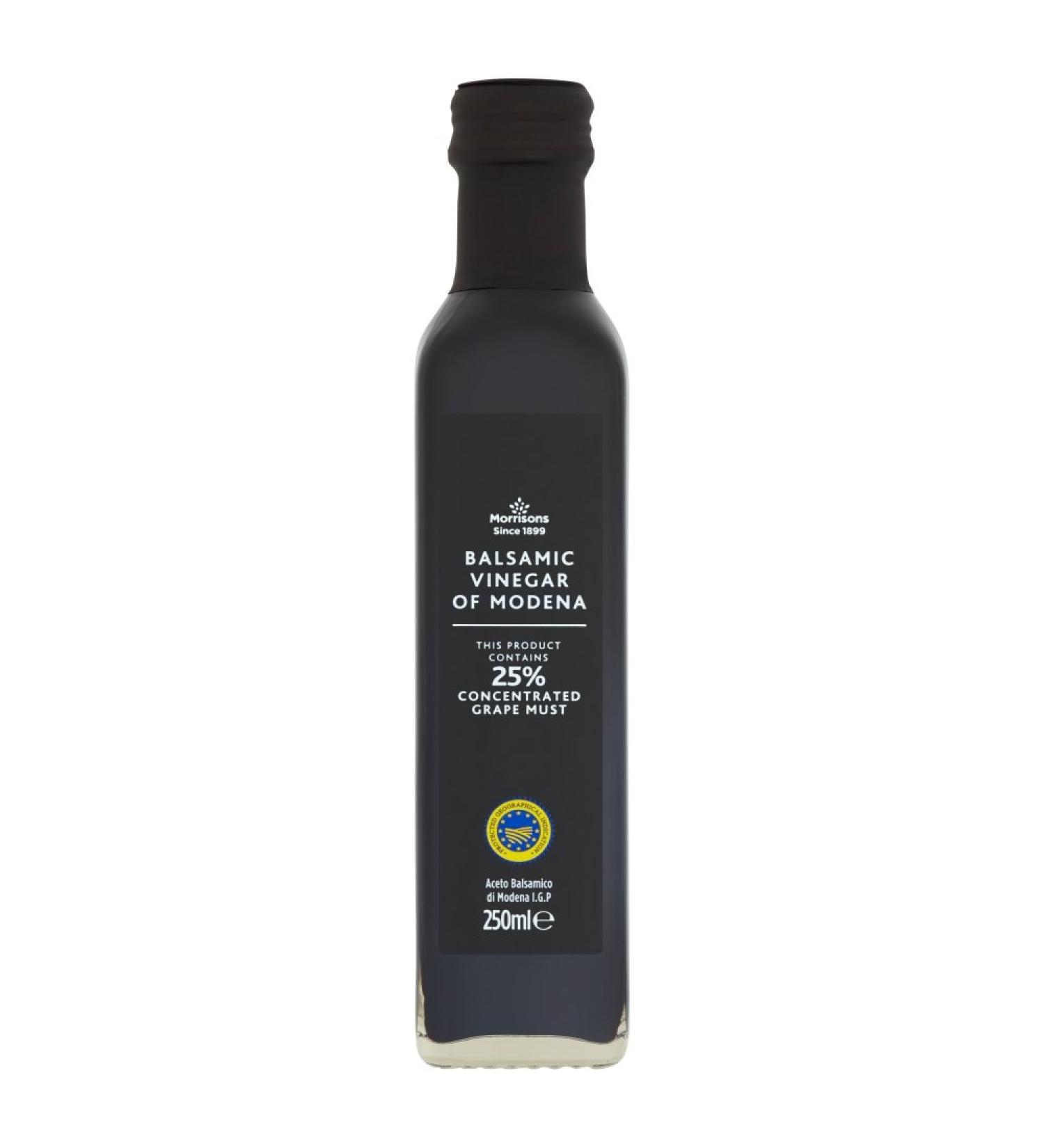 Morrisons Aceto Balsamico di Modena IGP 250ml - Authentic Italian Balsamic Vinegar - Buy Online on SooperMarket.com