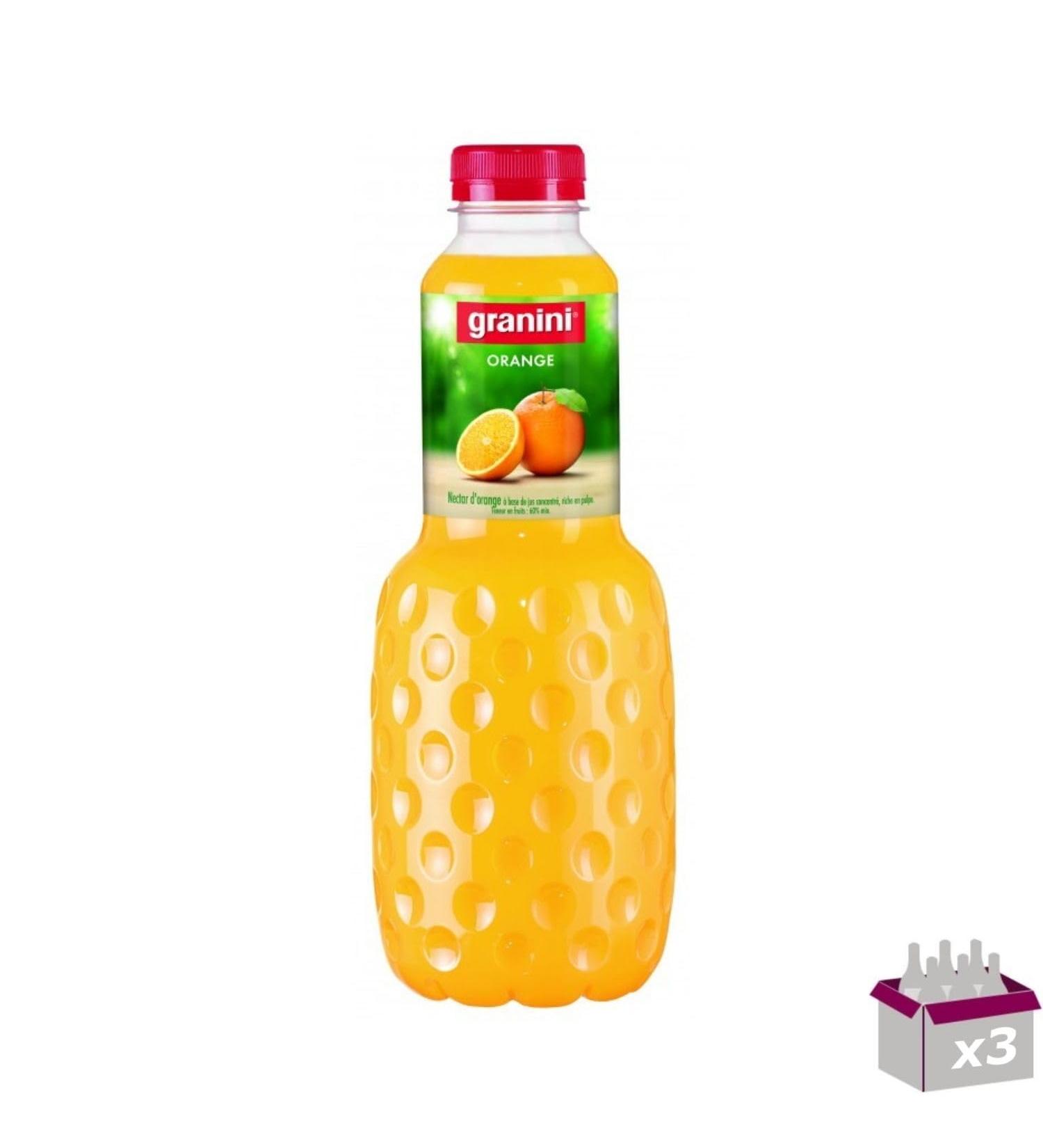 Granini - Orange (without pulp) - 3x1L