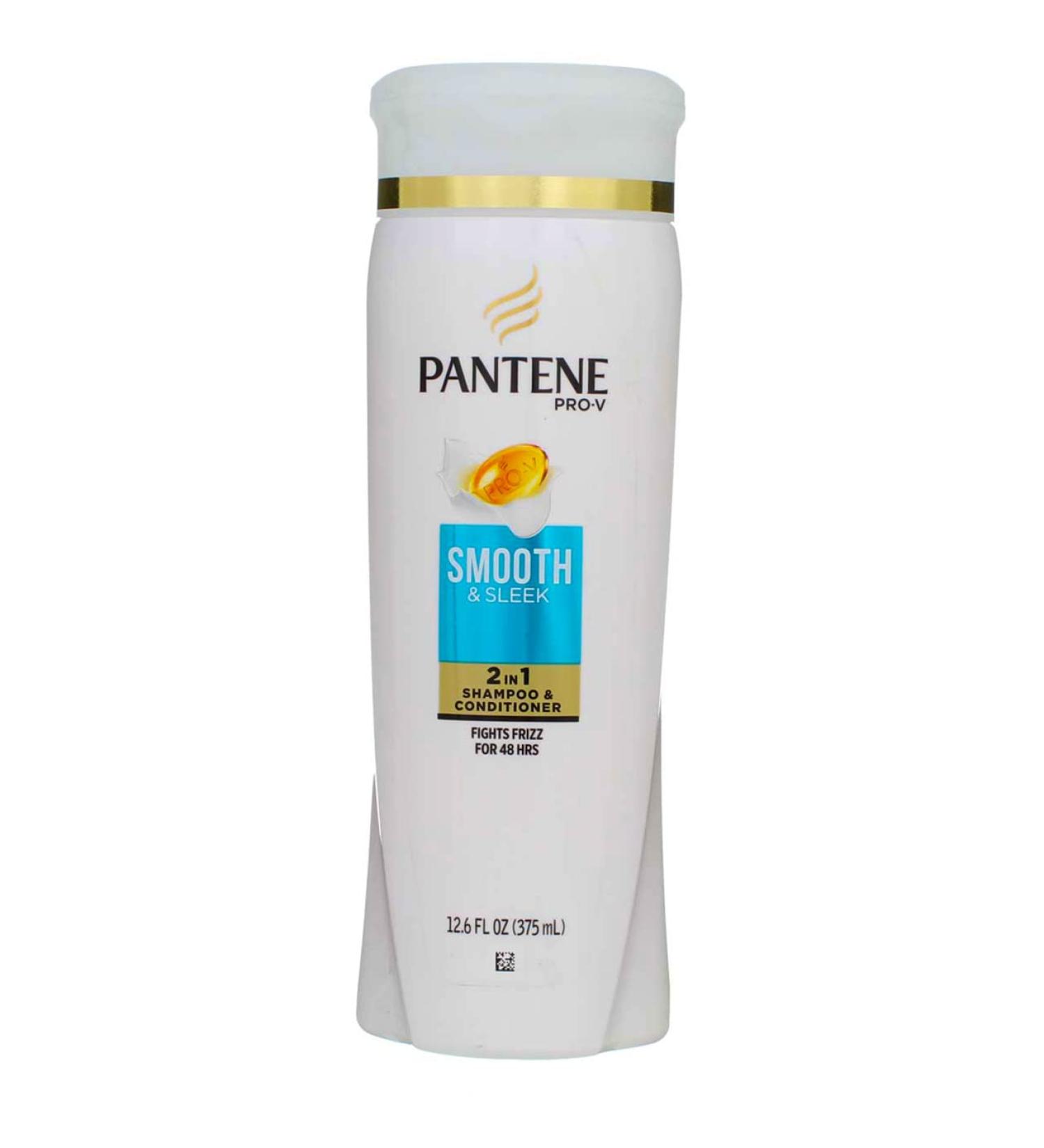 Pantene Pro-V 2-in-1 Shampoo & Conditioner for Frizzy to Smooth Medium-Thick Hair - 12.60 oz - International Shipping Available - Buy Online on SooperMarket.com
