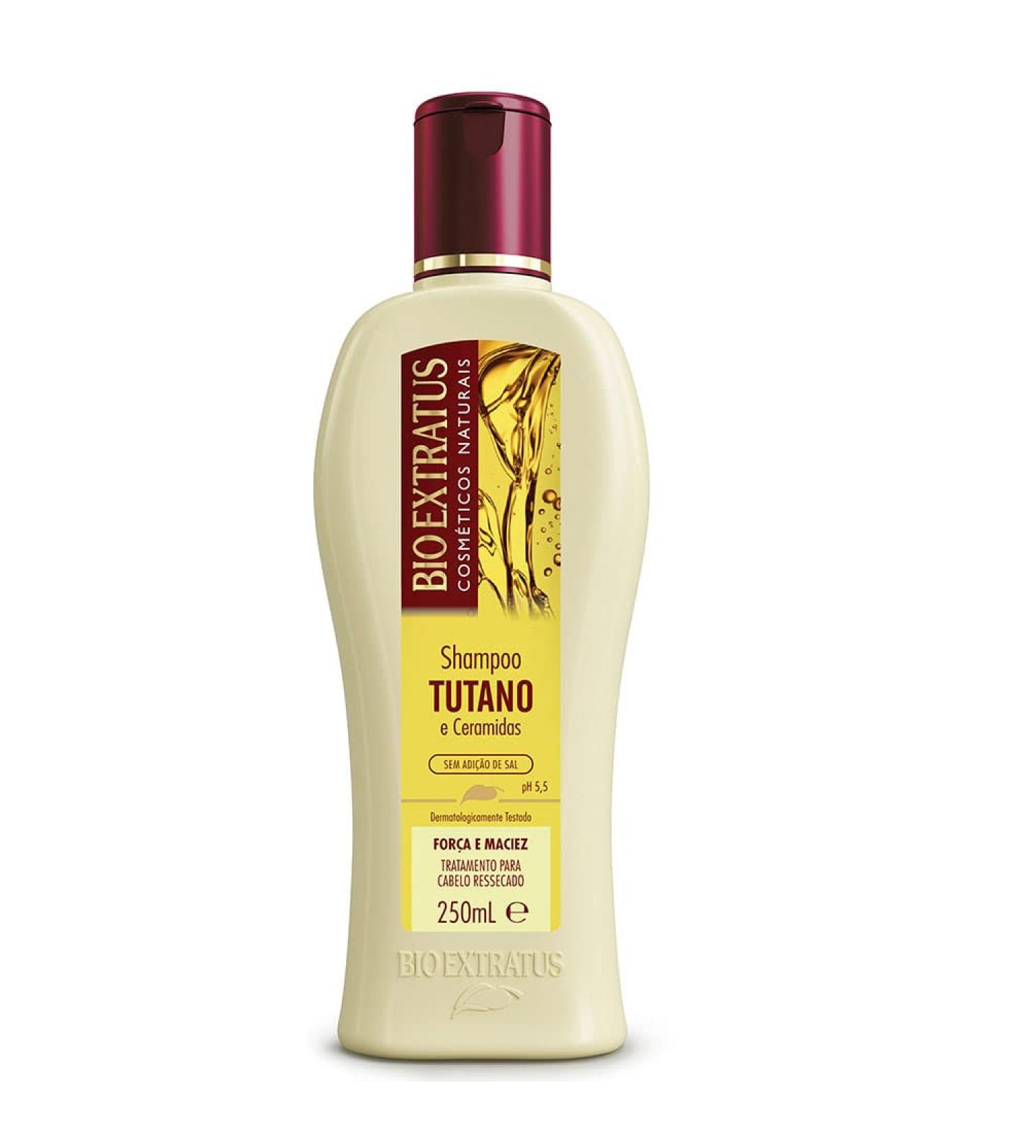 Linha Tutano (Forca e Maciez) Bio Extratus - Shampoo Limpeza Suave 250 Ml - (Bio Extratus Marrow (Strength and Softness) Collection - Smooth Cleansing Shampoo 8.45 Fl Oz)