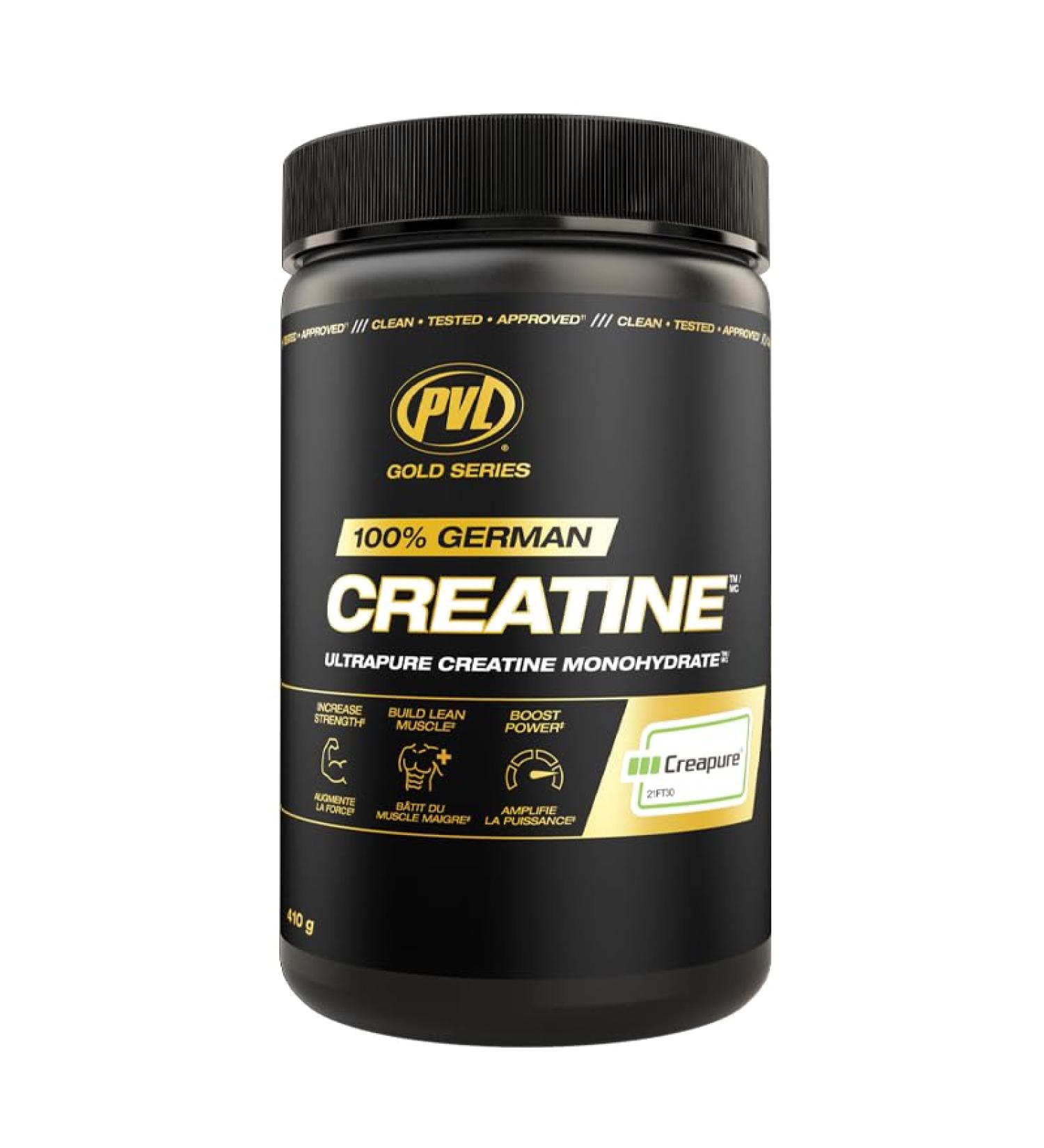 PVL Creapure Creatine - 100% Pure German Creatine monohydrate Powder - 82 Servings - 410 g - Buy Online on SooperMarket.com