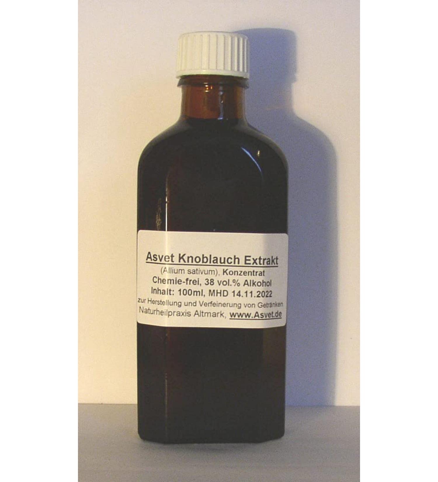 100ml garlic tincture drops extract preparation without chemicals!