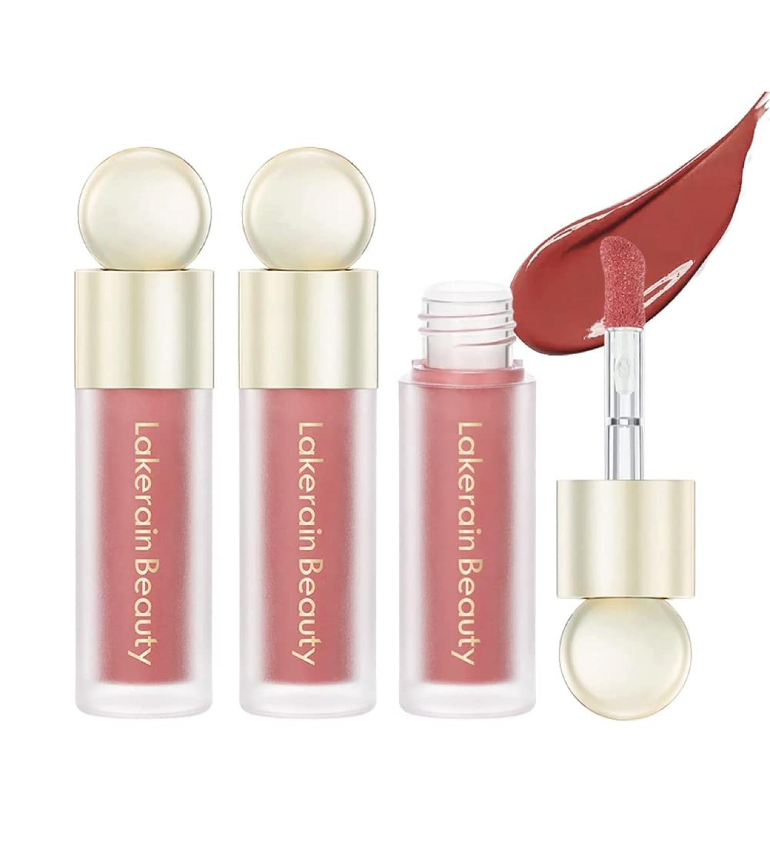 2PCS Long-Lasting Liquid Blush Makeup for Dewy Cheeks - Moisturizing & Waterproof Formula (4) - Buy Online on SooperMarket.com