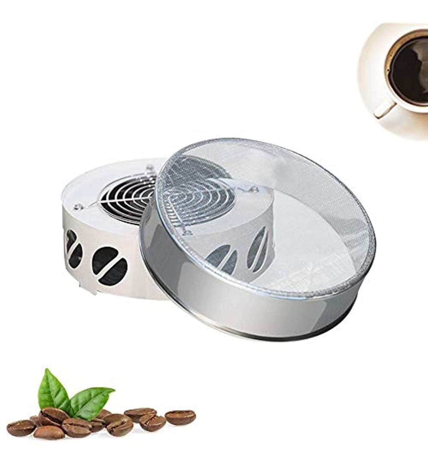 500G Home Coffee Beans Cooler Double Layer Filter Cooling Coffee Beans Roaster Matching Rapid Cooling System Plate for Homecafe Cooling Roasted Coffee Bean Rich Flavour (Color : White) - Buy Online on SooperMarket.com