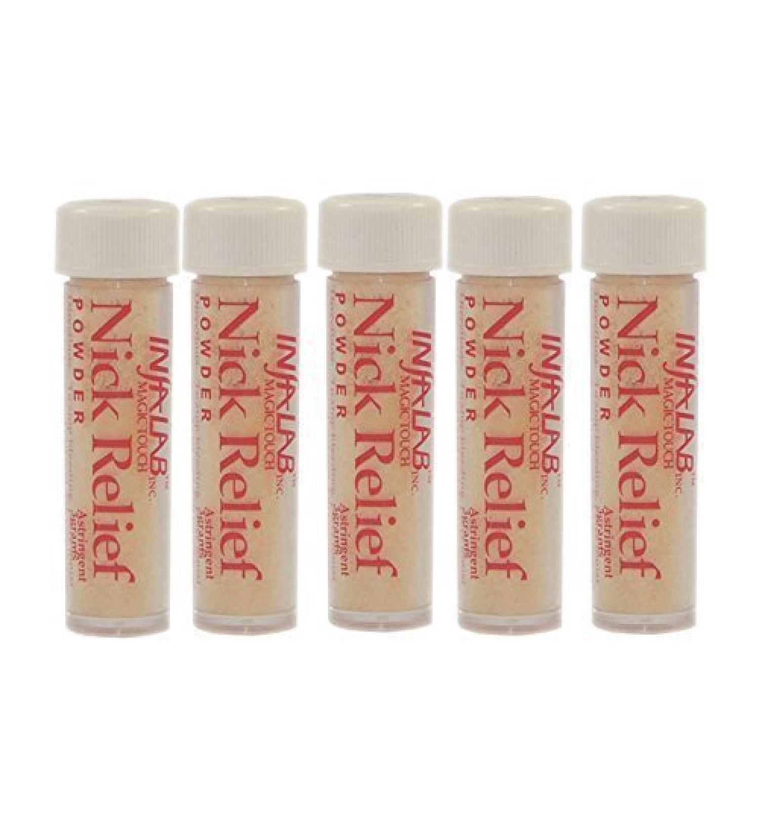 Infalab Nick Relief Styptic Powder 5 Count by Infalab