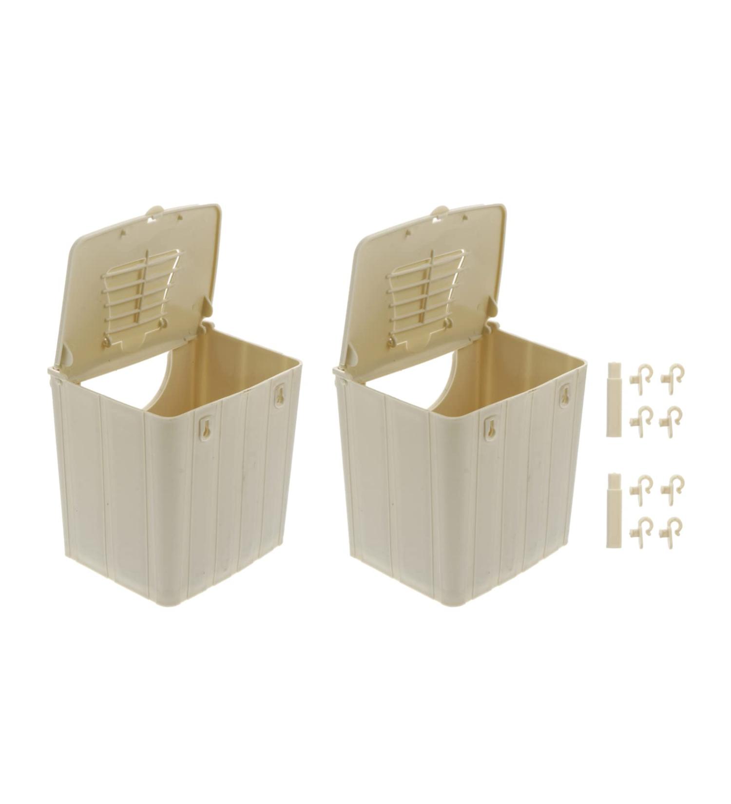 VILLCASE Chicken Nesting Box 2PCS Bird Breeding Hanging Bird Roosting Box Bird Incubation Box Parakeet Nesting Box for Lovebirds Cockatoo Budgie Parrotlets Chicken Nesting Box - Buy Online on SooperMarket.com