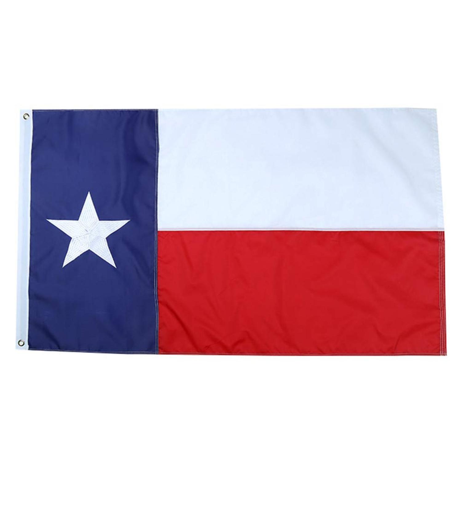 Yafeco Texas State Sewn Boat Flag  12 x 18 inch Yacht Boat Ensign Nautical US American Flag Fully with Sewn Stripes  Embroidered Stars and Brass Grommets - Buy Online on SooperMarket.com