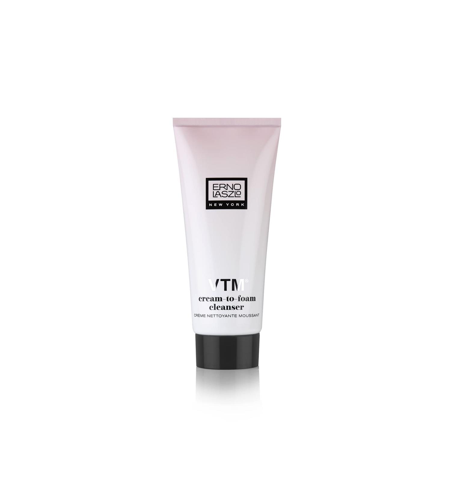 Erno Laszlo VTM Cream-to-Foam Cleanser 1 oz - Hydrating Makeup Remover for All Skin Types | Travel Size - Buy Online on SooperMarket.com