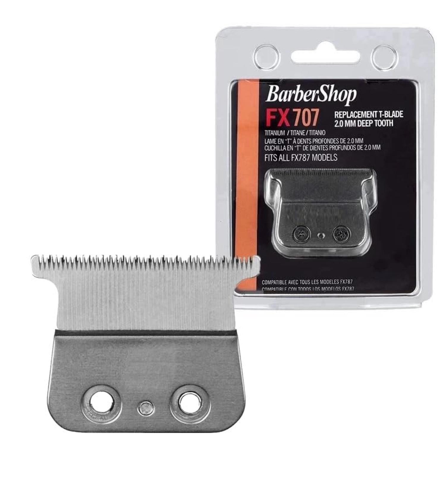Premium Fx Replacement Silver Blade Set for BaByliss PRO Trimmer FX787 FX726 FX707