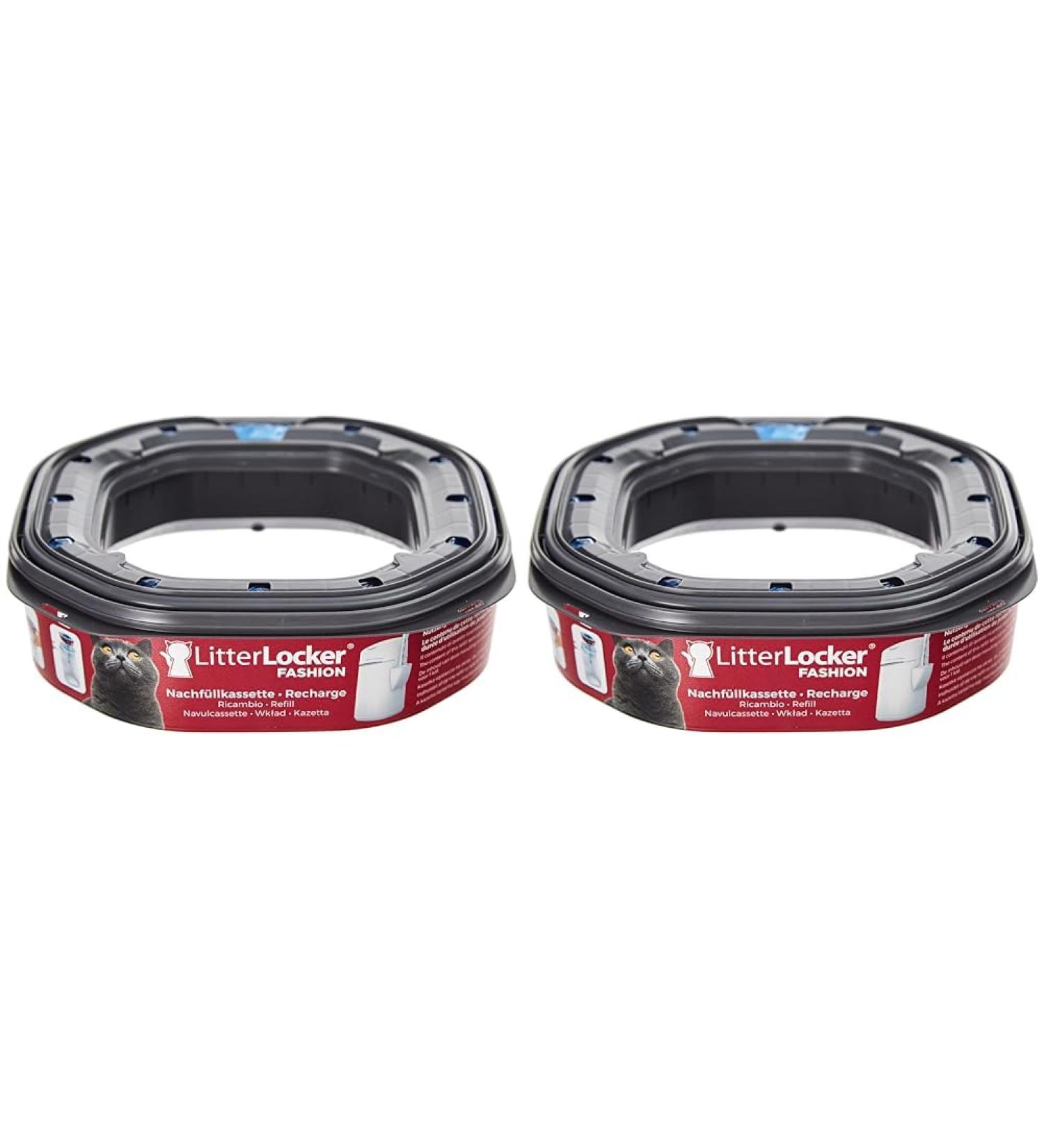 Litter Locker Plastic Fashion Refill Cassette - Multi-Colour Pack of 2 | International Shipping Available - Buy Online on SooperMarket.com