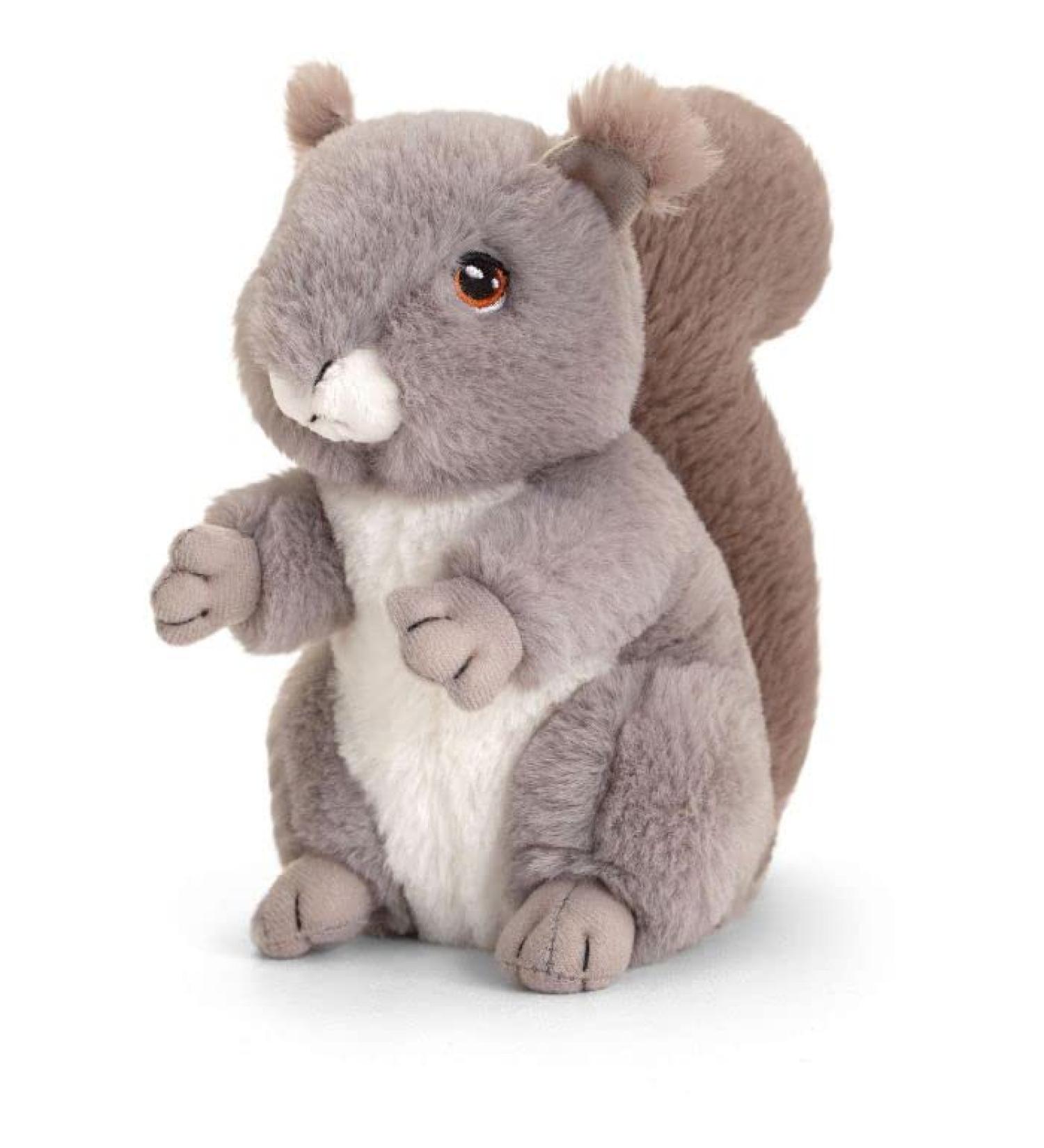 Deluxe Eco-Friendly Paws Plush Squirrel Toy | 100% Recycled Materials - Buy Online on SooperMarket.com