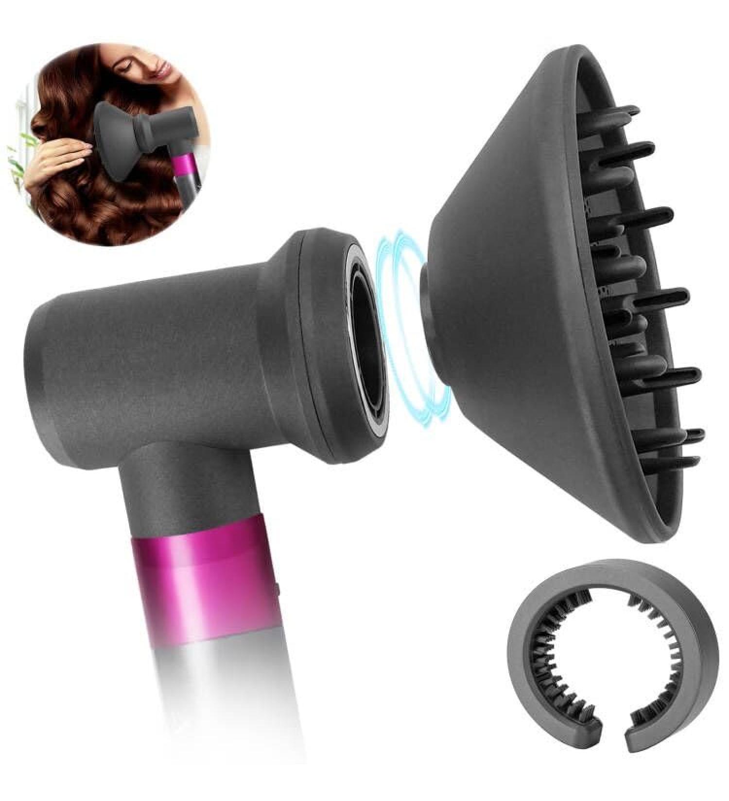 3 in 1 Diffuser Adaptor and Filter Cleaning Brush - Compatible with Dyson Airwrap Styler Attachments - Buy Online on SooperMarket.com