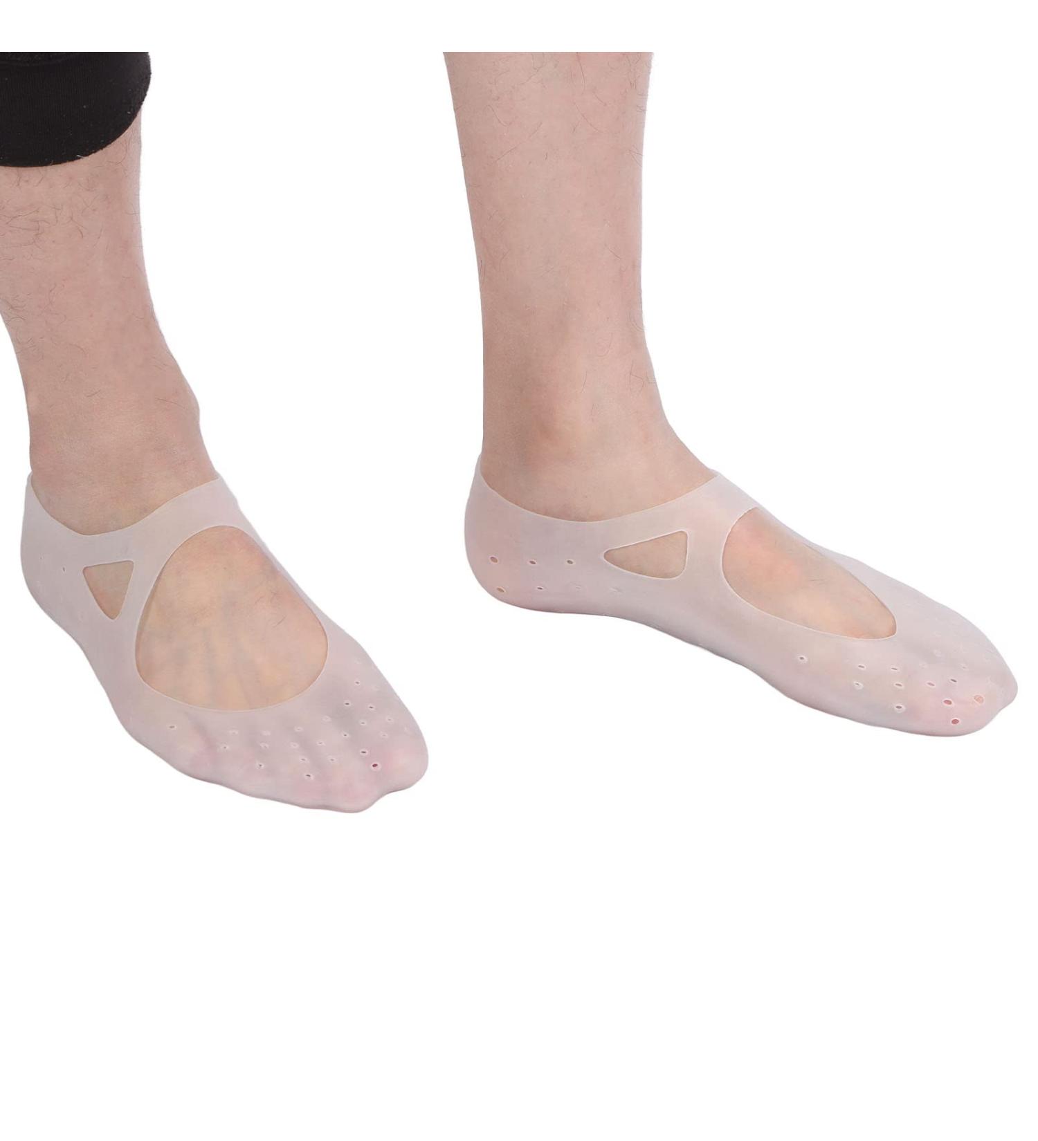 Moisture Socks for Ultimate Foot Care - 2 Pack Gel Socks Repair Rough Skin & Prevent Cracks - Buy Online on SooperMarket.com