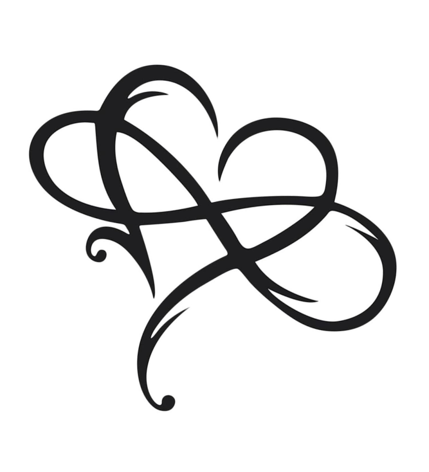Cabilock 1pc Iron Pendant Home Decor Love Sign Plaque Iron Love Sign Heart Wall Hanging Ornament Household 45x39cm Black - Buy Online on SooperMarket.com