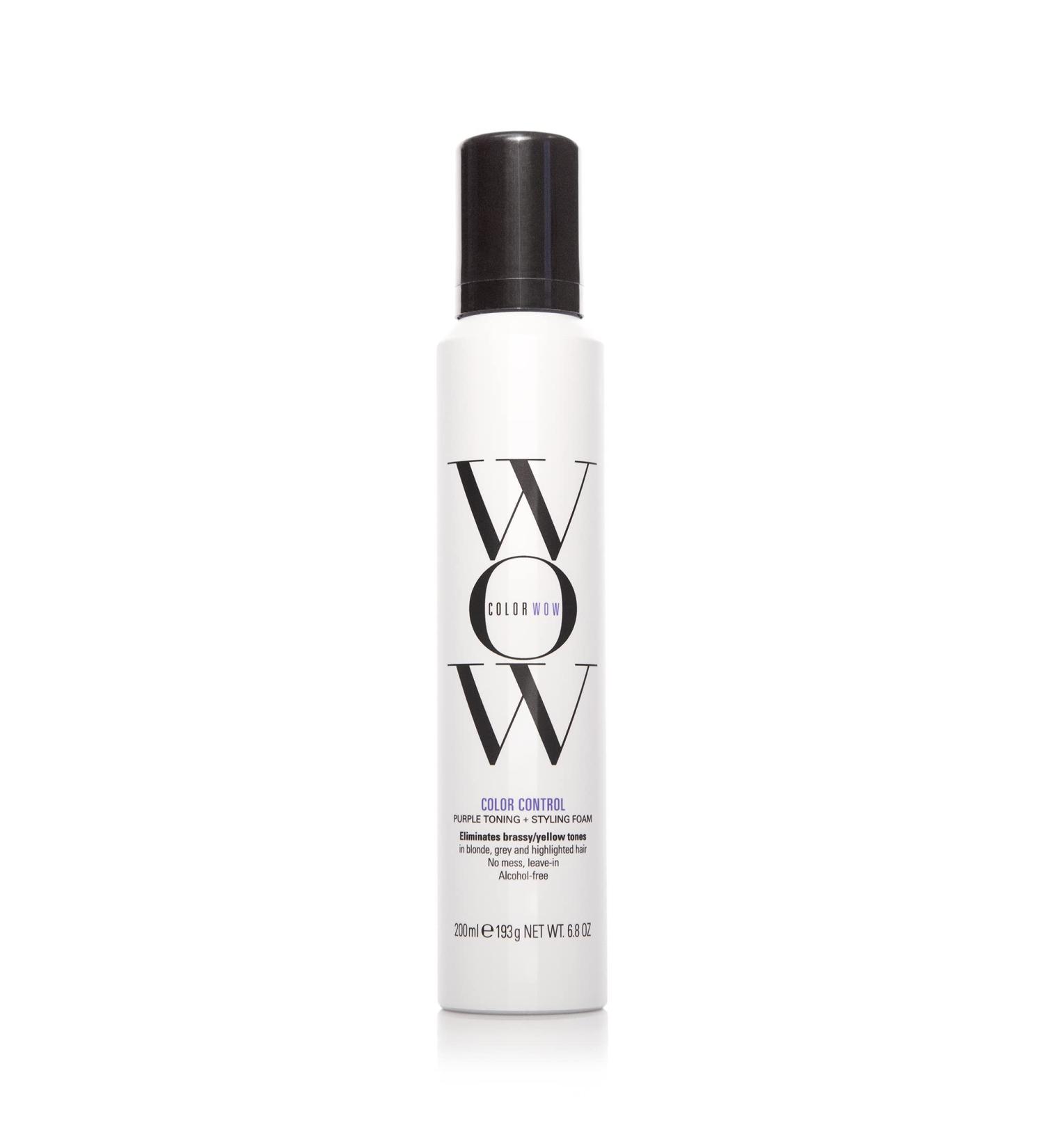 Color Wow Color Control + Toning Foam - Brass-Free Instant Toning for Blonde Hair - Buy Online on SooperMarket.com