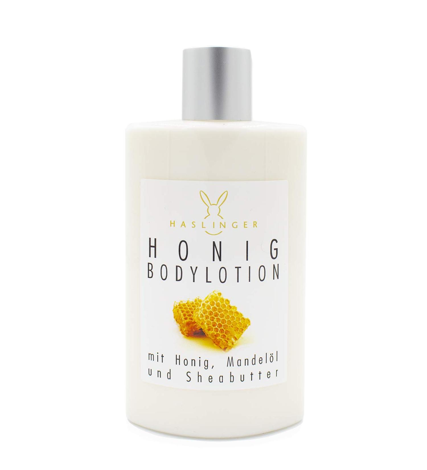 Haslinger No. 2204 Honey Body Lotion - Nourishing Almond Oil & Shea Butter - 200ml - International Shipping Available - Buy Online on SooperMarket.com