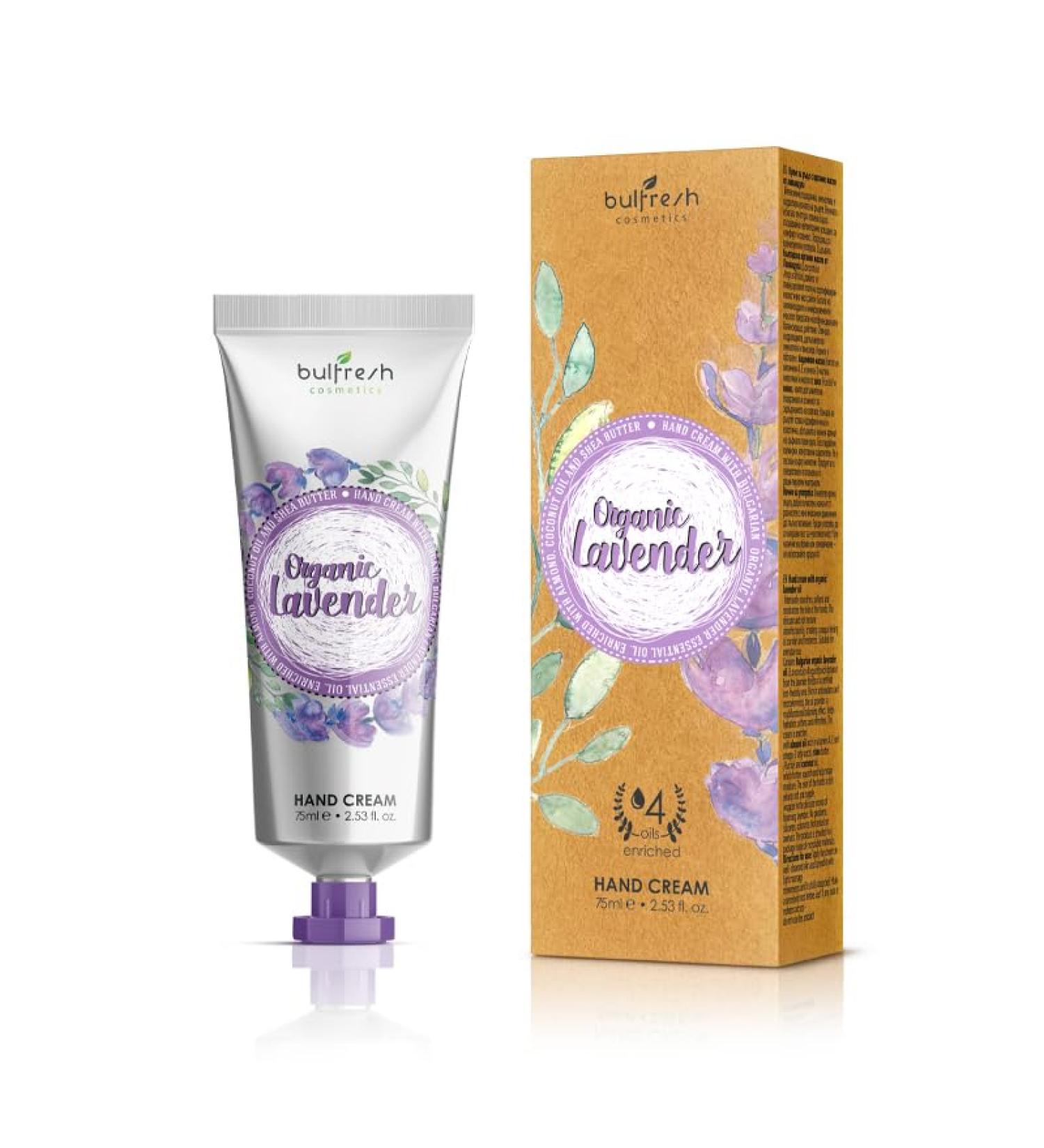 Bulfresh Lavender Hand Cream Organic 75 ml - Buy Online on SooperMarket.com