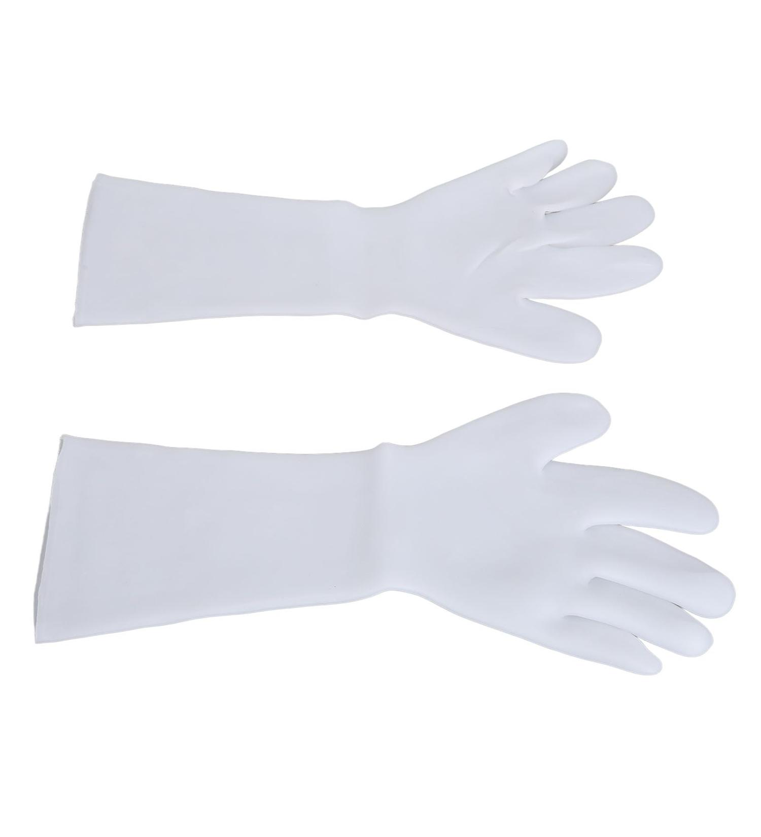 Hydrating Cracked Hand Gloves 1 Pair Moisturizing Gloves Washable Skin Firendly Gel Lining White for Hands Care - Buy Online on SooperMarket.com