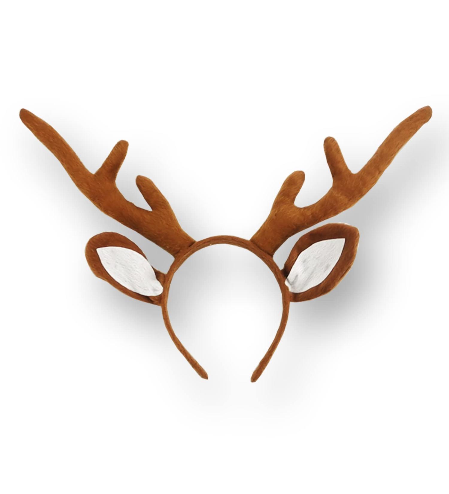 MR.FOAM Reindeer Antlers Headband - Adult Deer Antlers for Halloween, Christmas & Easter Party - Buy Online on SooperMarket.com
