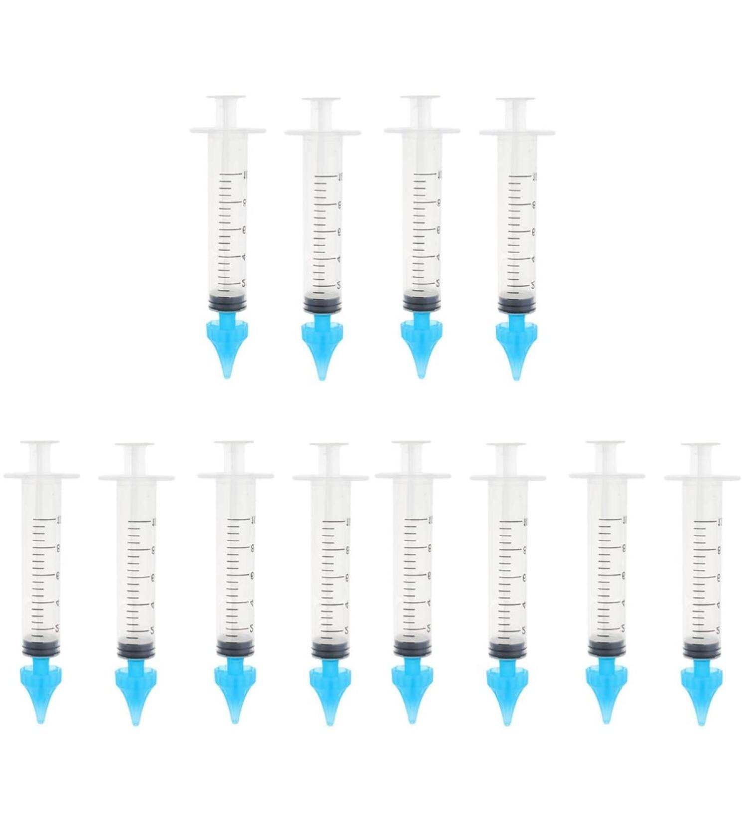 Healeved Ear Cleaner 12 pcs - Ear Wax Removal Syringe Tool Set - Assorted Colors - Ear Irrigation and Cleaning Kit - Buy Online on SooperMarket.com