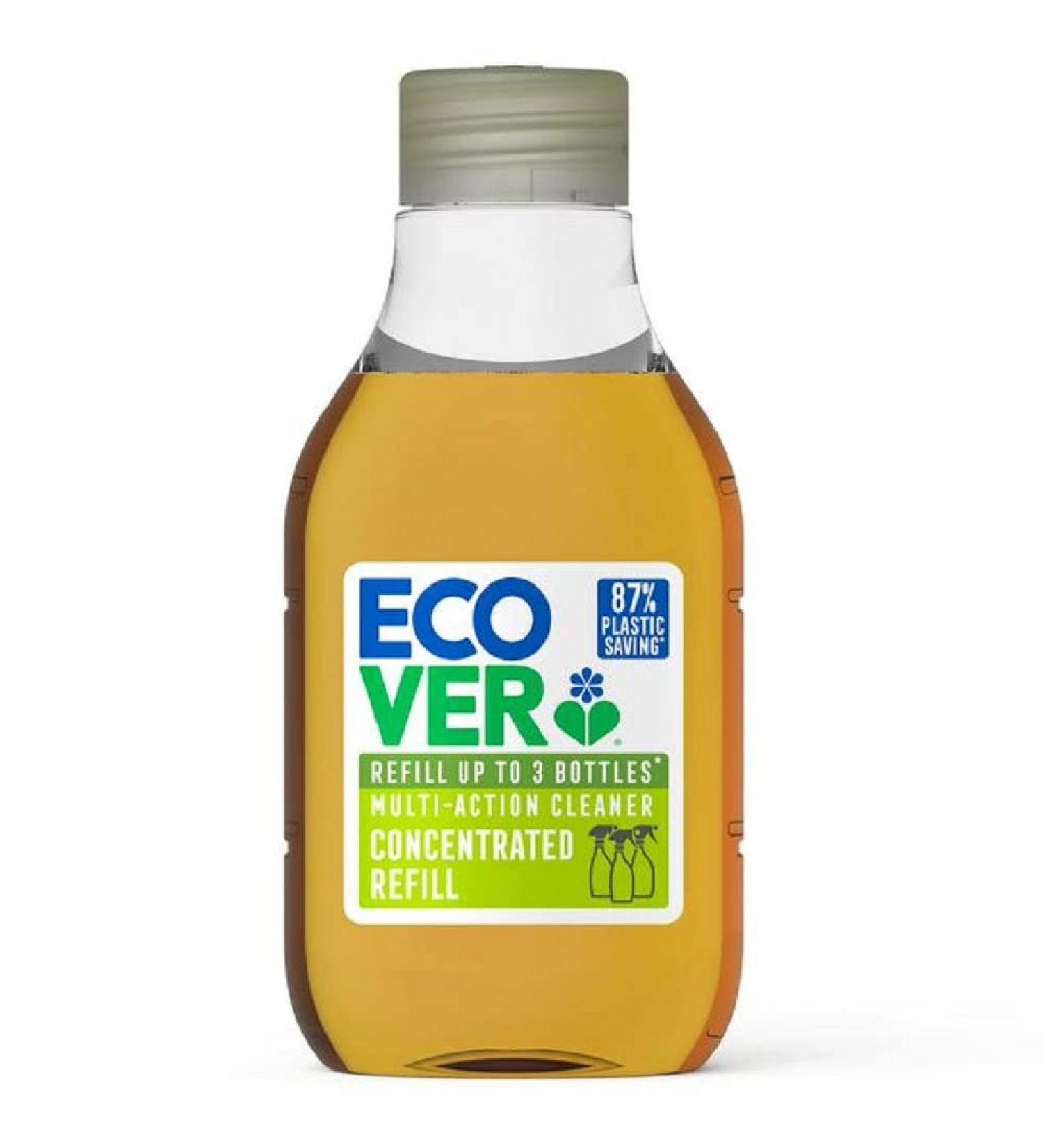 ECOVER Multi-Action Cleaning Spray Refill 150ml - Lemongrass & Orange | Eco-Friendly Formula - Buy Online on SooperMarket.com