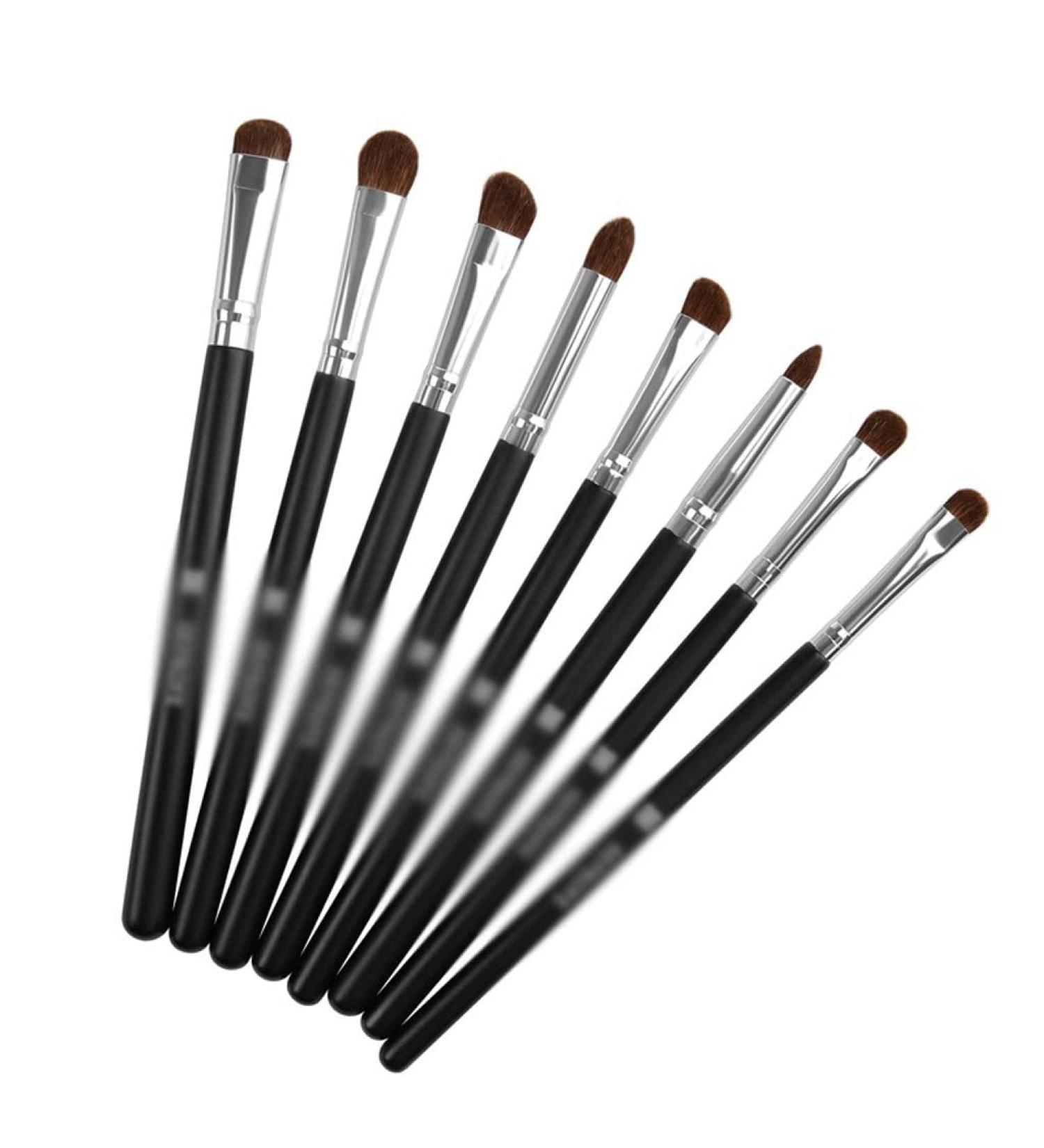 DFHBFG Set of 8 Makeup Brushes - Professional Smoky Eye Shadow Brush Set for Flawless Beauty - Buy Online on SooperMarket.com