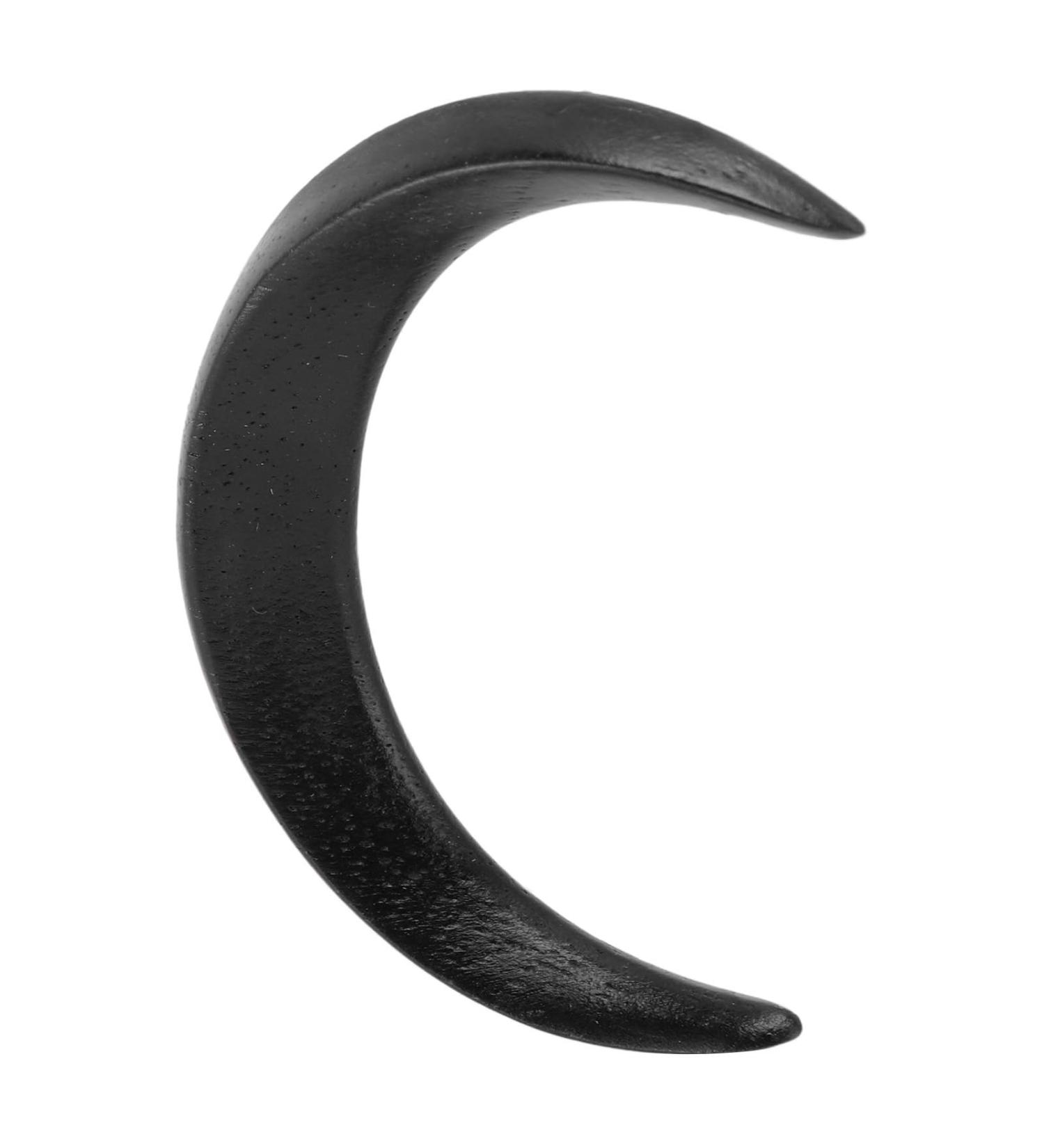 Moon Hairpin Exquisite Small Size Decorative Moon Hair Fork for Daily Travel (Black) - Buy Online on SooperMarket.com