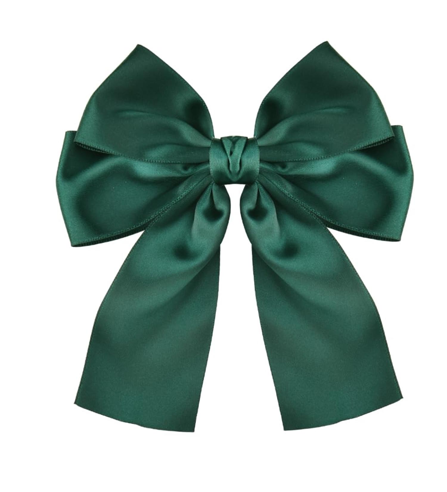 Green Barrette Hair Clips for Women Bowknot French Barrette for Girls St. Patrick's Day Hair Accessories for Party Carnival Saint Bow Hair Clip - Buy Online on SooperMarket.com