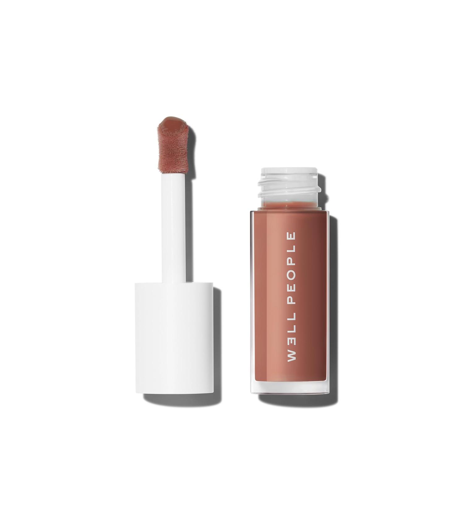 Well People Lush Lip Tinted Oil - Vegan Moisturizing Lip Oil for Nourishing Lips | Sheer Color - Daylily Petal Soft Peony - Buy Online on SooperMarket.com