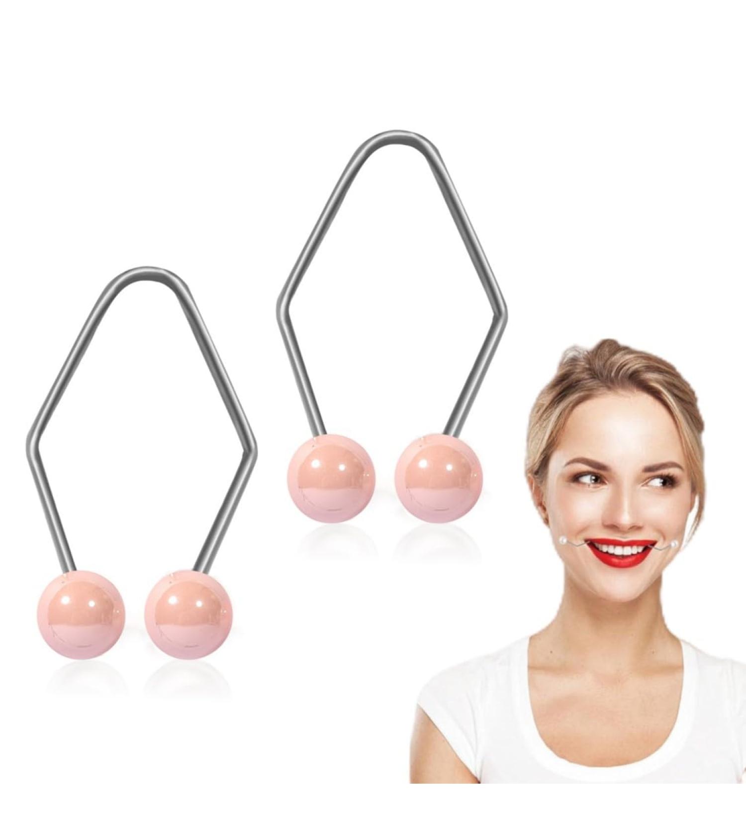 Buy Dimple Makers for Face - Pink Dimple Trainer | Facial Smile Beauty Exerciser - Buy Online on SooperMarket.com