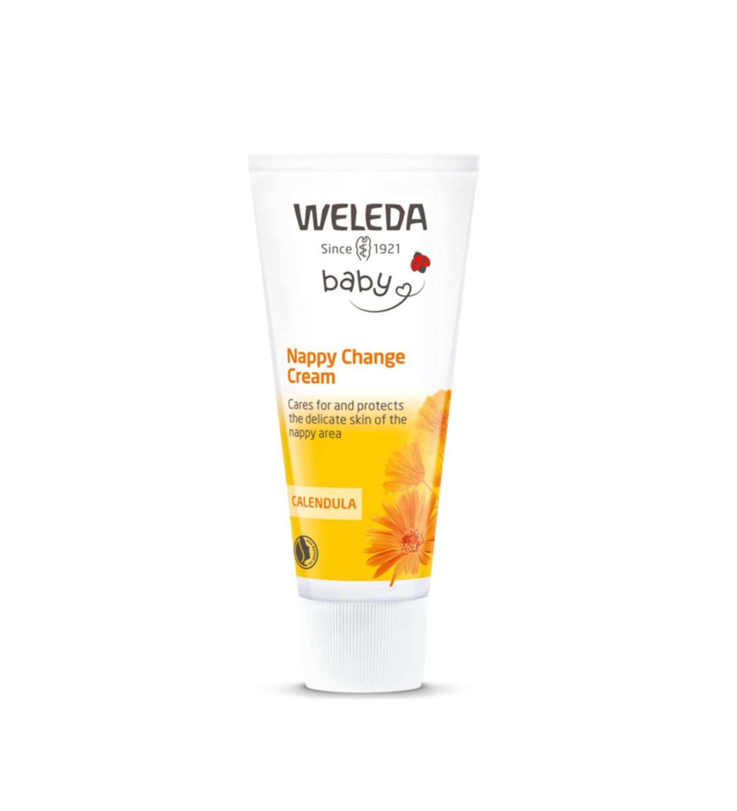 Weleda Baby Calendula Nappy Cream 75ml - Soothing Diaper Rash Relief - Buy Online on SooperMarket.com