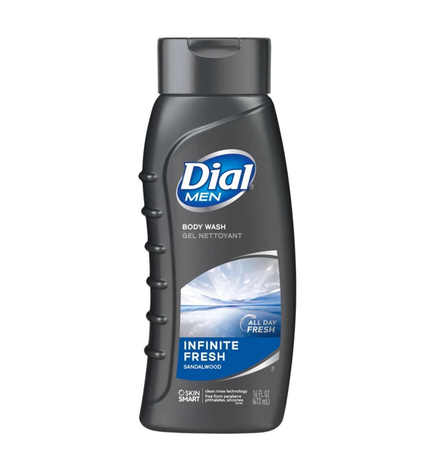 Dial Men Body Wash Infinite Fresh - 16 Ounce | Buy Internationally Online - Buy Online on SooperMarket.com