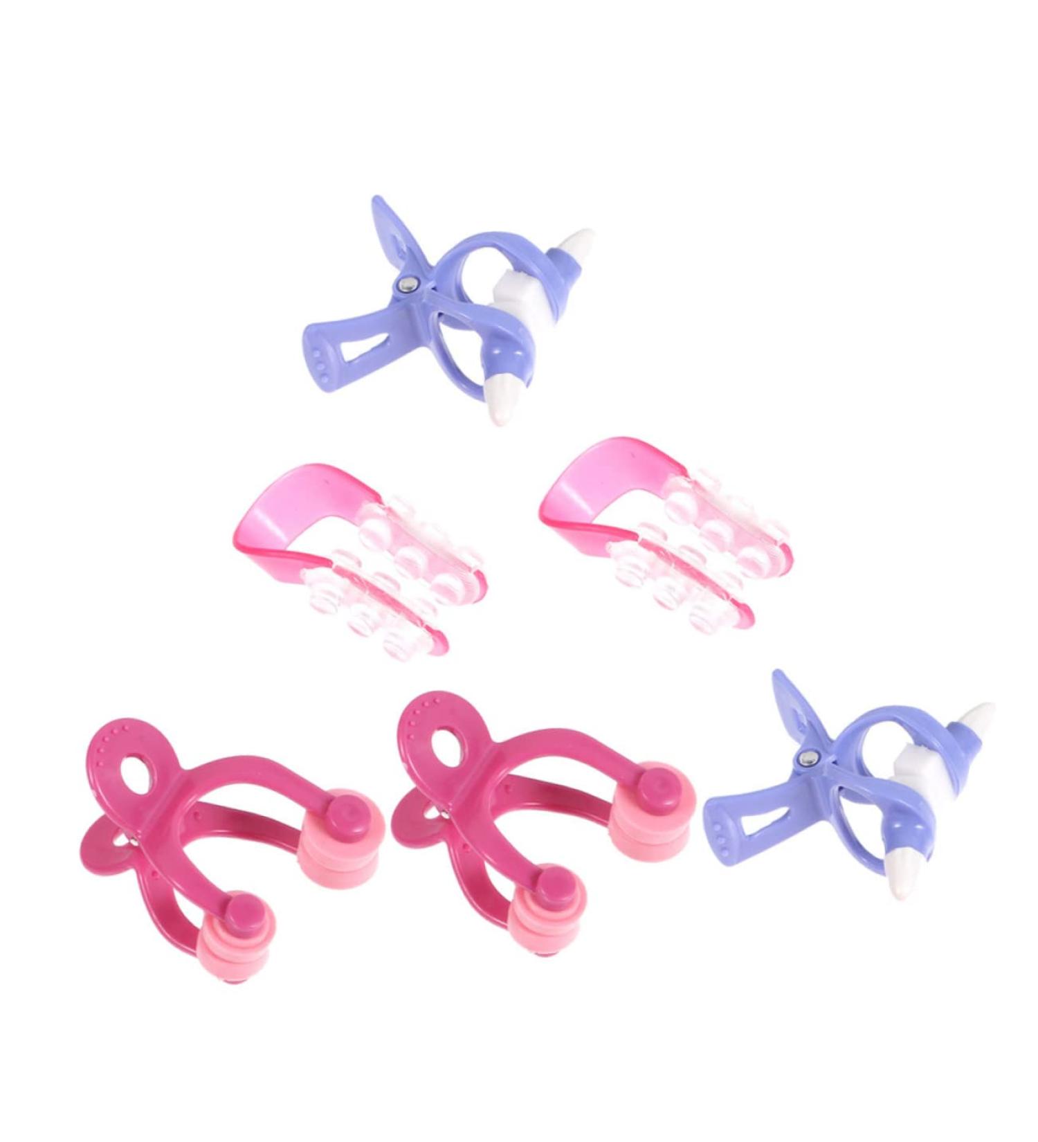 NOLITOY Nose Lifter Clip - Facial Massager & Nose Shaper for Women | Cosmetic Nose Roller Tools for Face Massage - Buy Online on SooperMarket.com