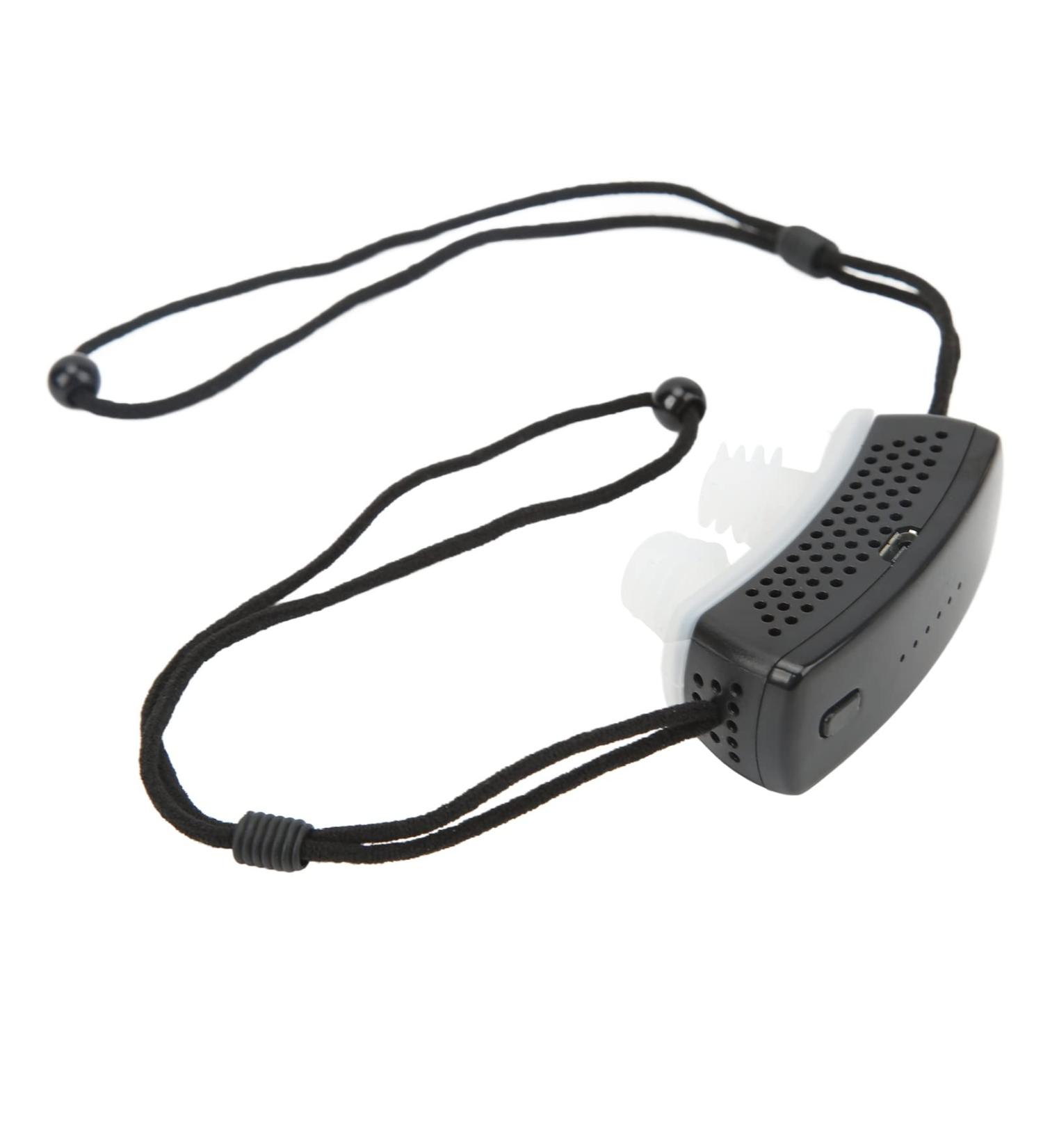 Double Vortex Gas Electric Snoring Solution Aid - Soft Silicone, Easy Breathing, 6 Gears - Buy Online on SooperMarket.com