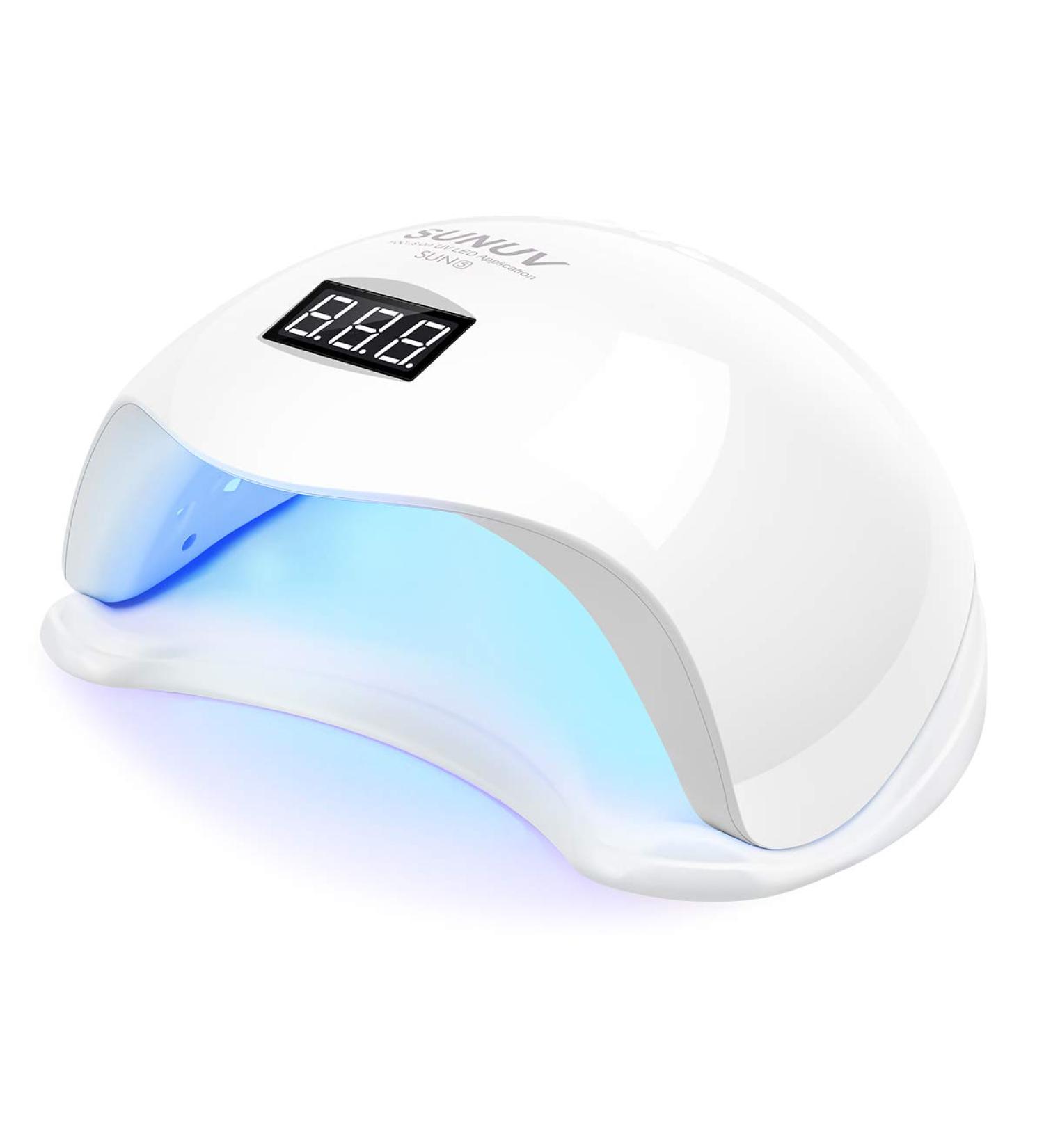 Shop 36W LED UV Nail Lamp - SUNUV Smart 2.0 for Gel Polish Timer & LCD Screen | Perfect Valentine Gift for Women & Couples - Buy Online on SooperMarket.com
