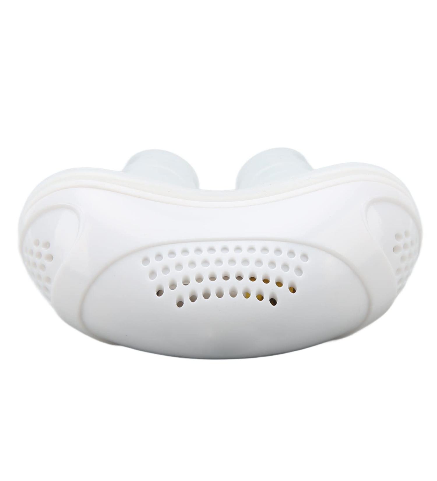 Easy Breathe Micro Blower Prevent Snoring Device - Comfortable Electric Sleep Aid for Travel (White) - Buy Online on SooperMarket.com