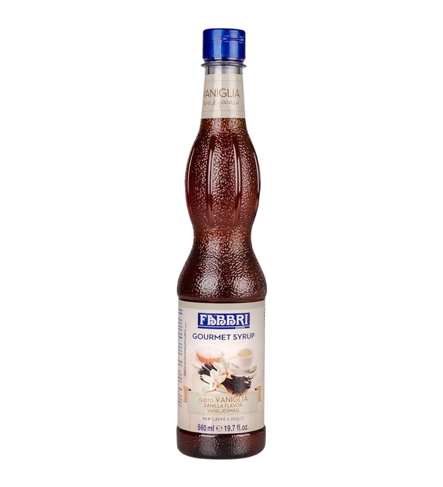Fabbri Gourmet Vanilla Syrup 560 ml - Buy Online on SooperMarket.com