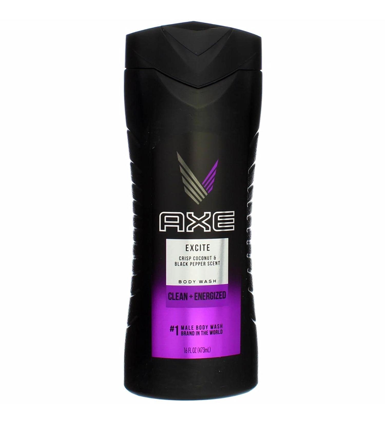 AXE Body Wash 12h Refreshing Scent - Crisp Coconut & Black Pepper 100% Plant-Based Moisturizers 16 oz - Shop Internationally - Buy Online on SooperMarket.com