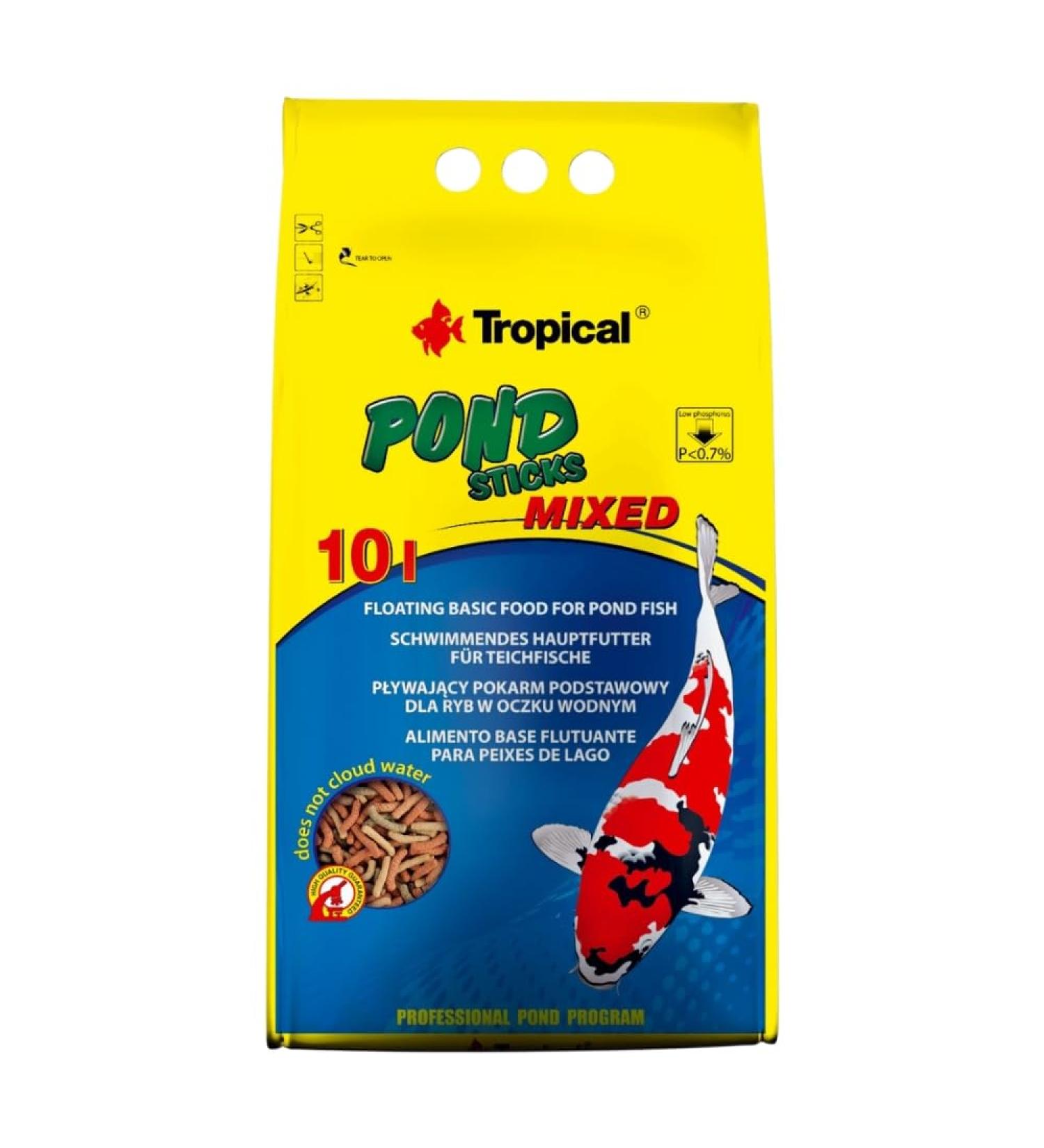 Tropical Pond Sticks Mixed - 800 g
